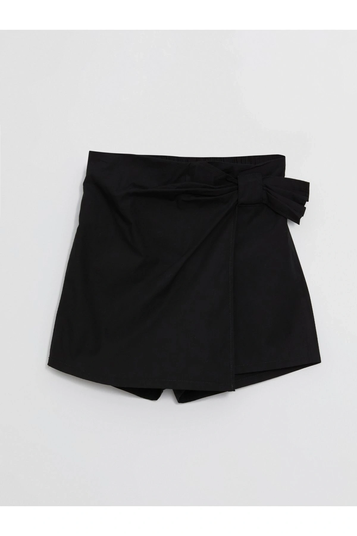 Beli Lastikli Kız Çocuk Şort Etek