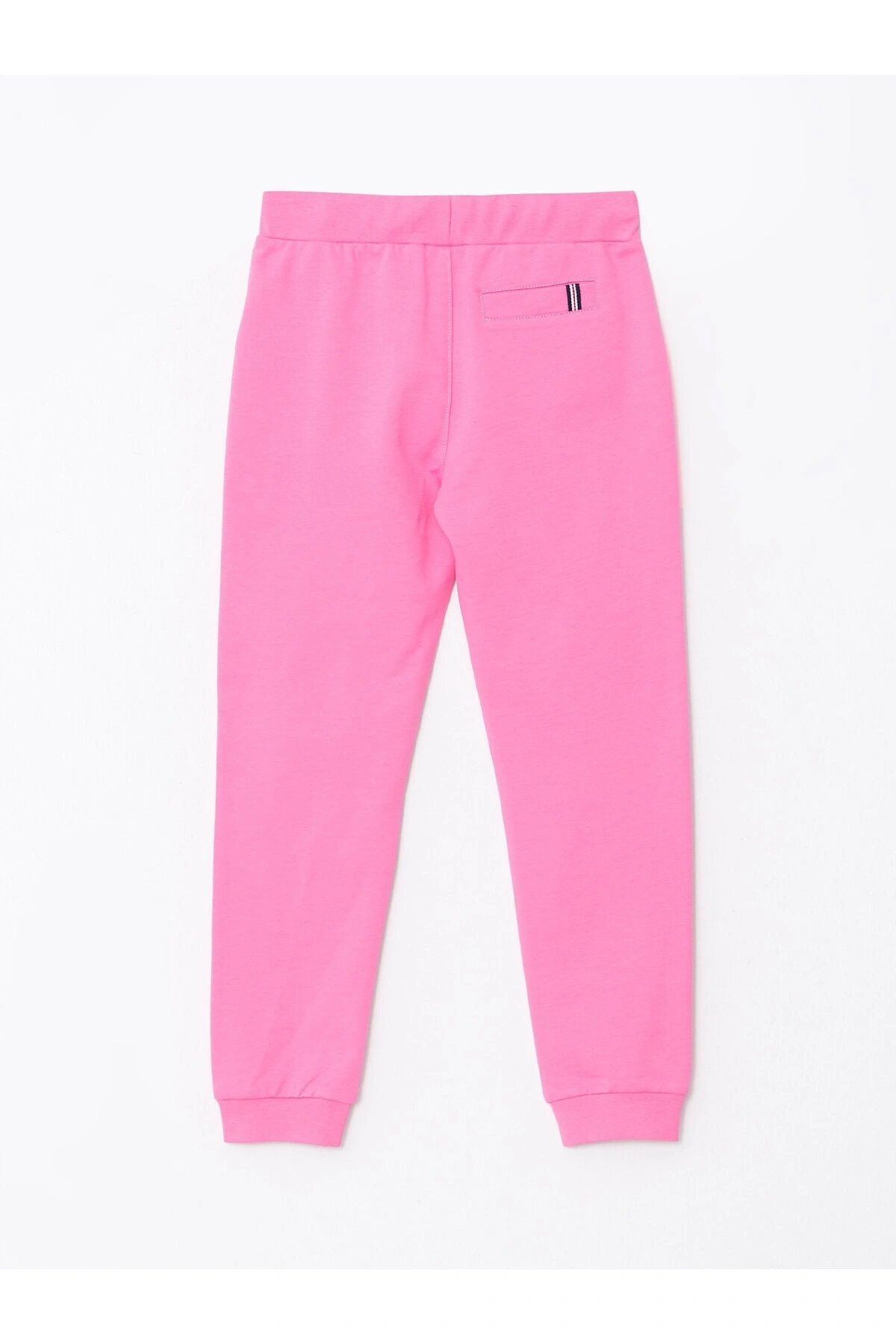 Beli Lastikli Nakışlı Kız Çocuk Jogger Eşofman Altı