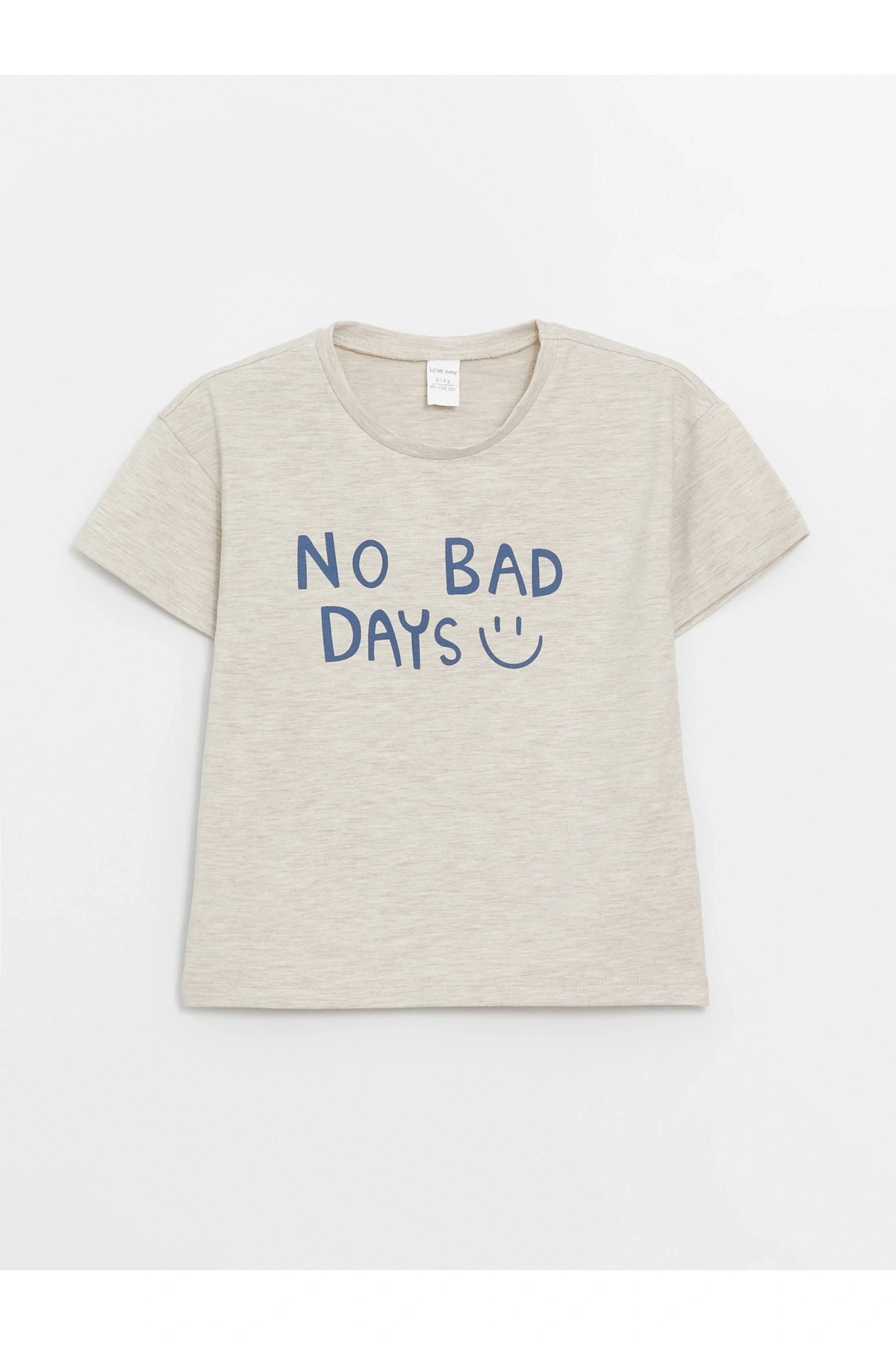 Bisiklet Yaka Baskılı Erkek Bebek Tişört