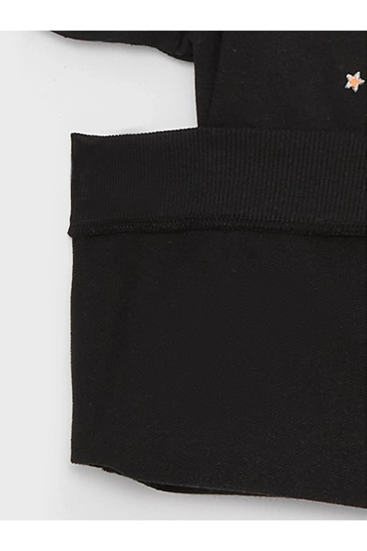 Bisiklet Yaka Baskılı Uzun Kollu Kız Çocuk Sweatshirt