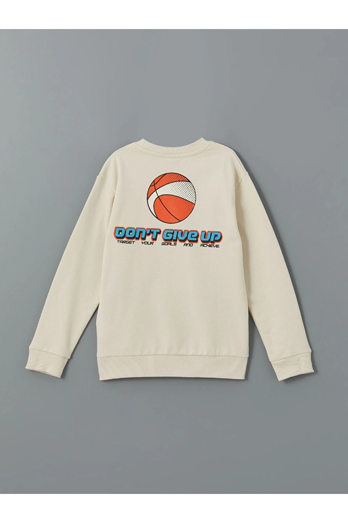 Bisiklet Yaka Erkek Çocuk Sweatshirt
