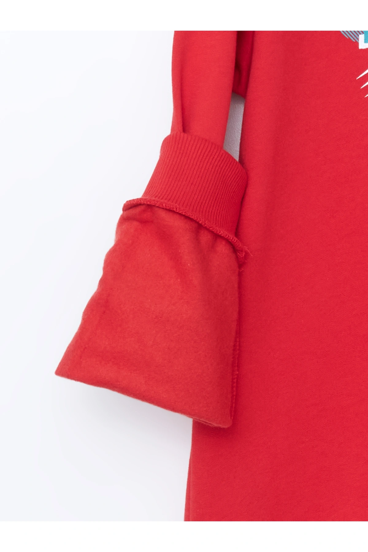 Bisiklet Yaka Erkek Çocuk Sweatshirt