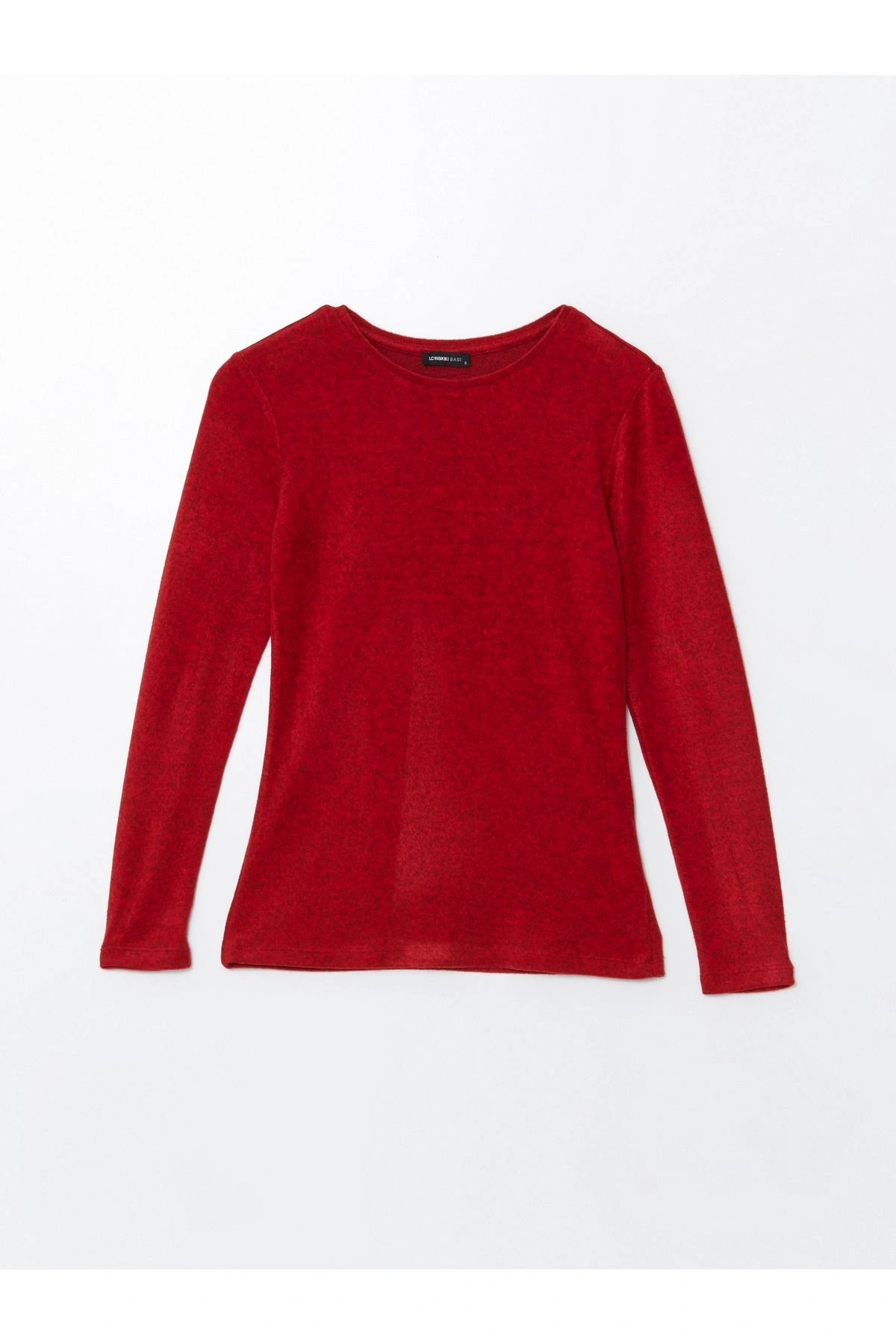 Bisiklet Yaka Kadın Tişört