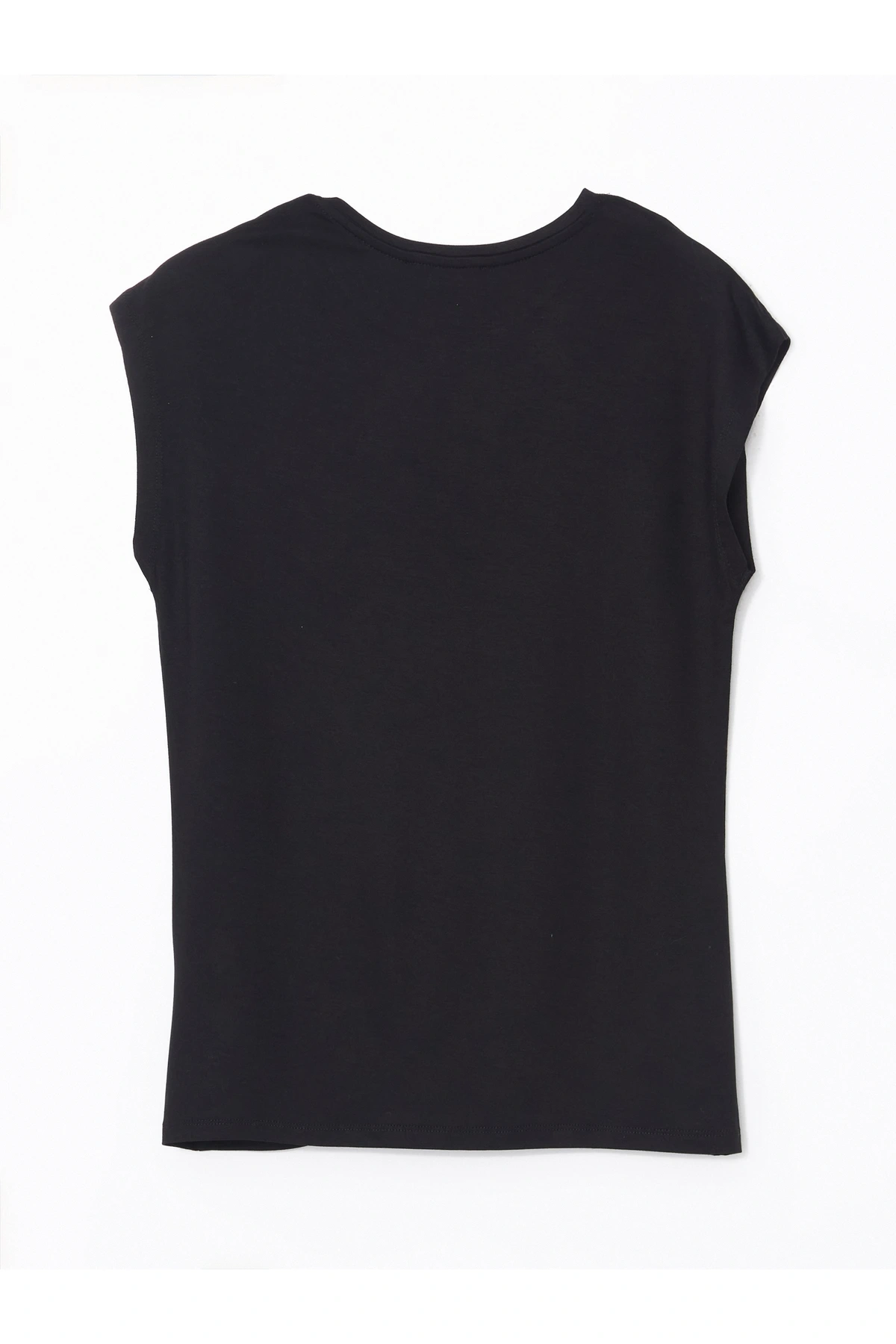 Bisiklet Yaka Kadın Tişört