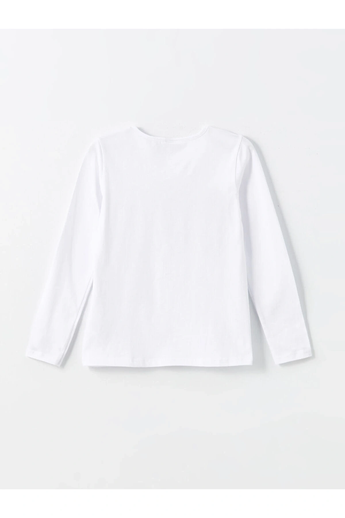 Bisiklet Yaka Kız Çocuk Tişört