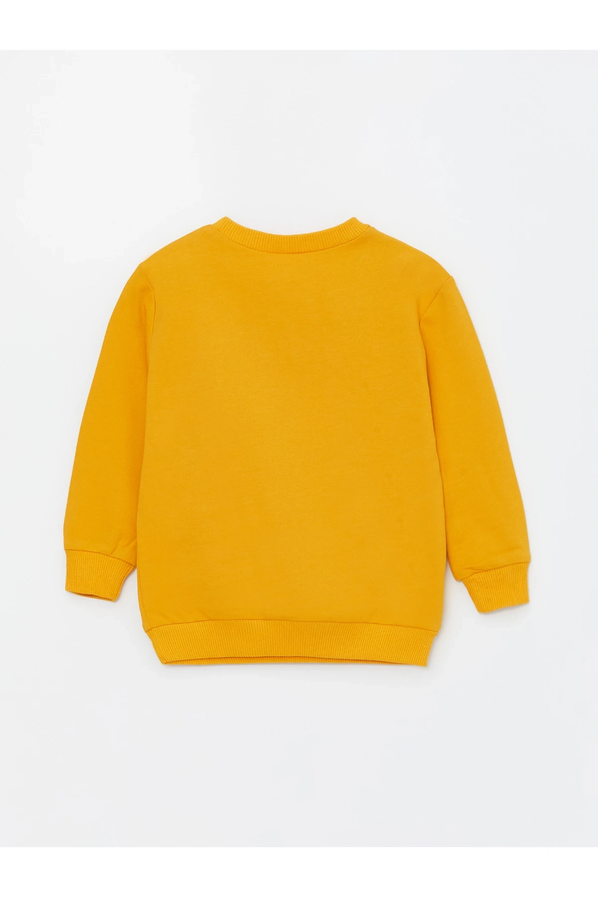 Bisiklet Yaka Uzun Kollu Baskılı Erkek Bebek Sweatshirt