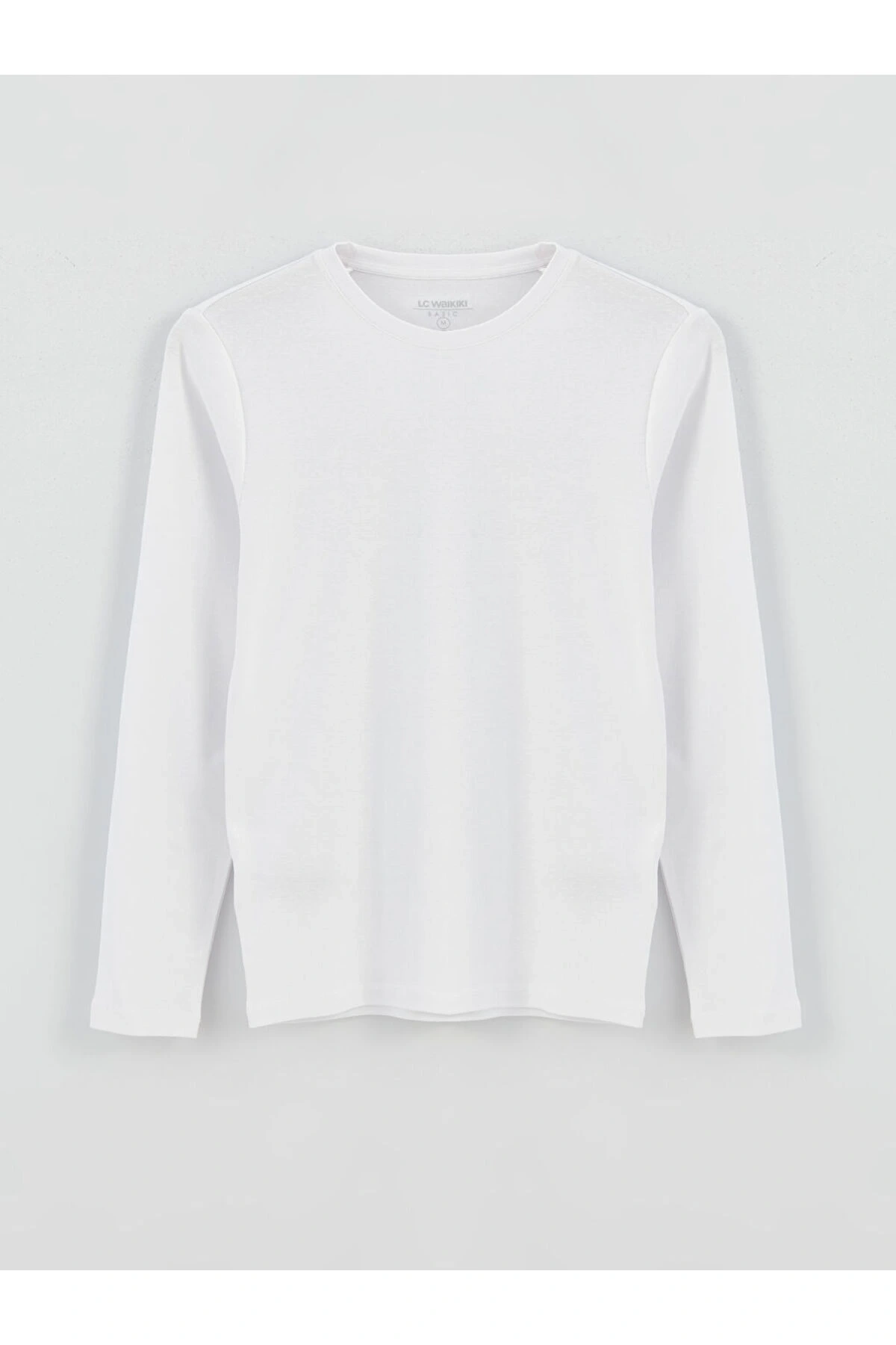 Bisiklet Yaka Uzun Kollu Erkek Sweatshirt - W31628Z8