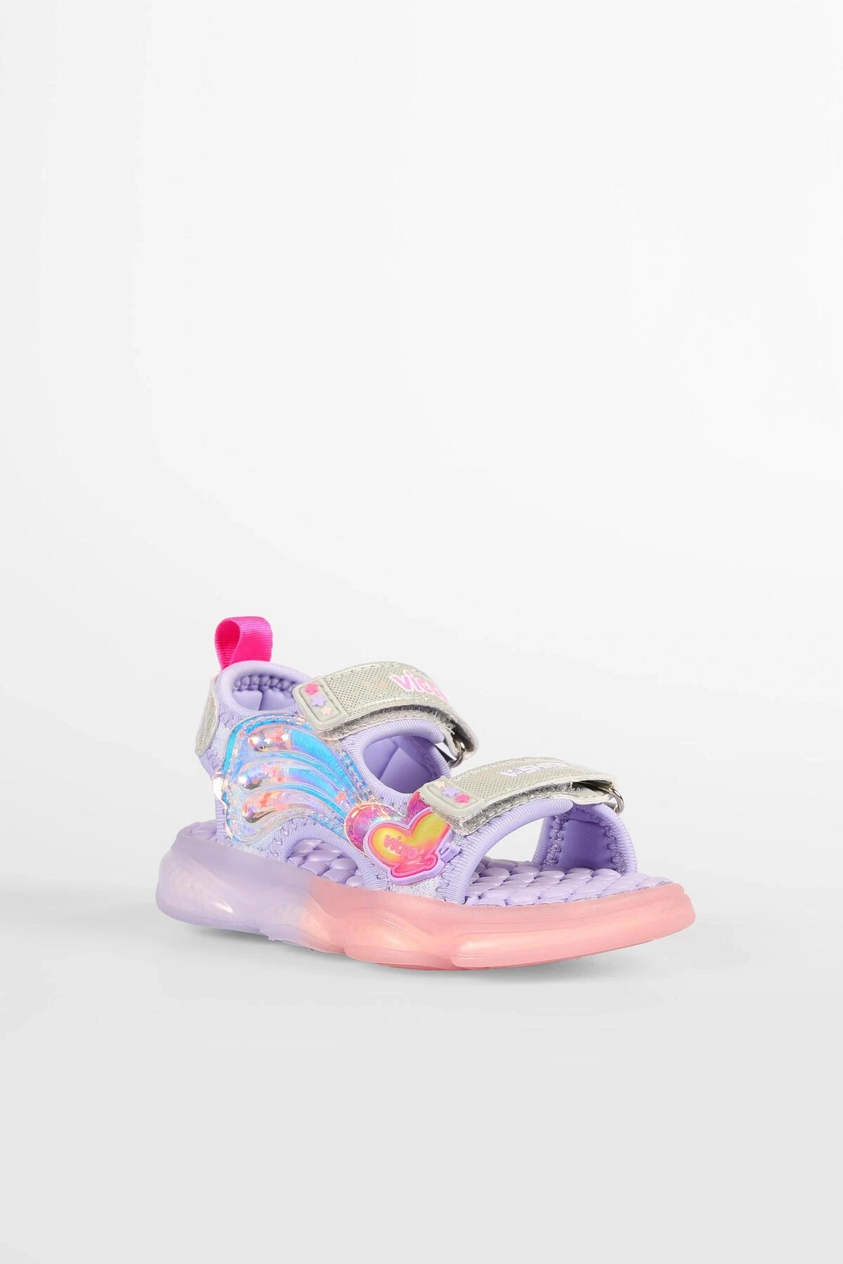 Can Bebe Işıklı Phylon Sandalet Lila