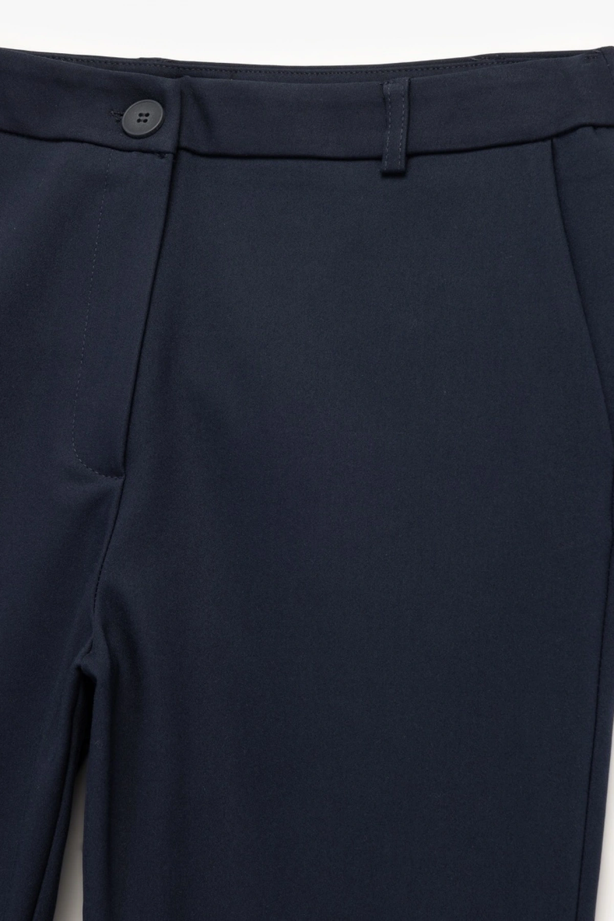 Cepli Düğmeli Slim Fit Normal Bel Cigarette Pantolon