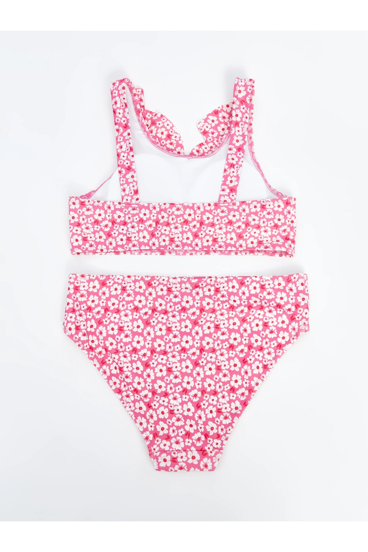 Çiçekli Kız Çocuk Bikini
