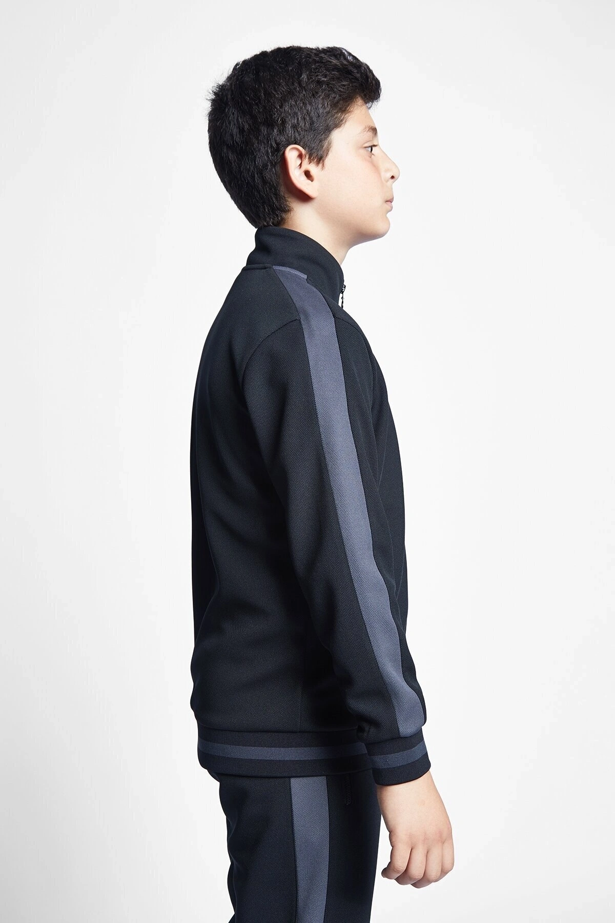 Çocuk Fermuarlı Sweatshirt