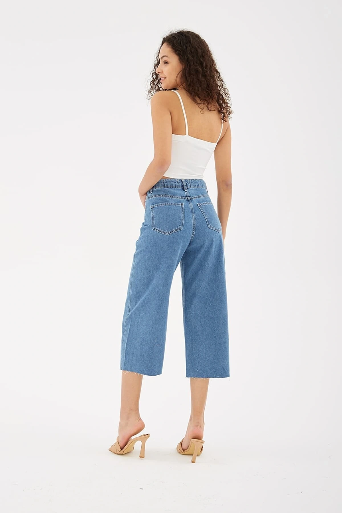 Culotte Pantolon Mavi / Blue