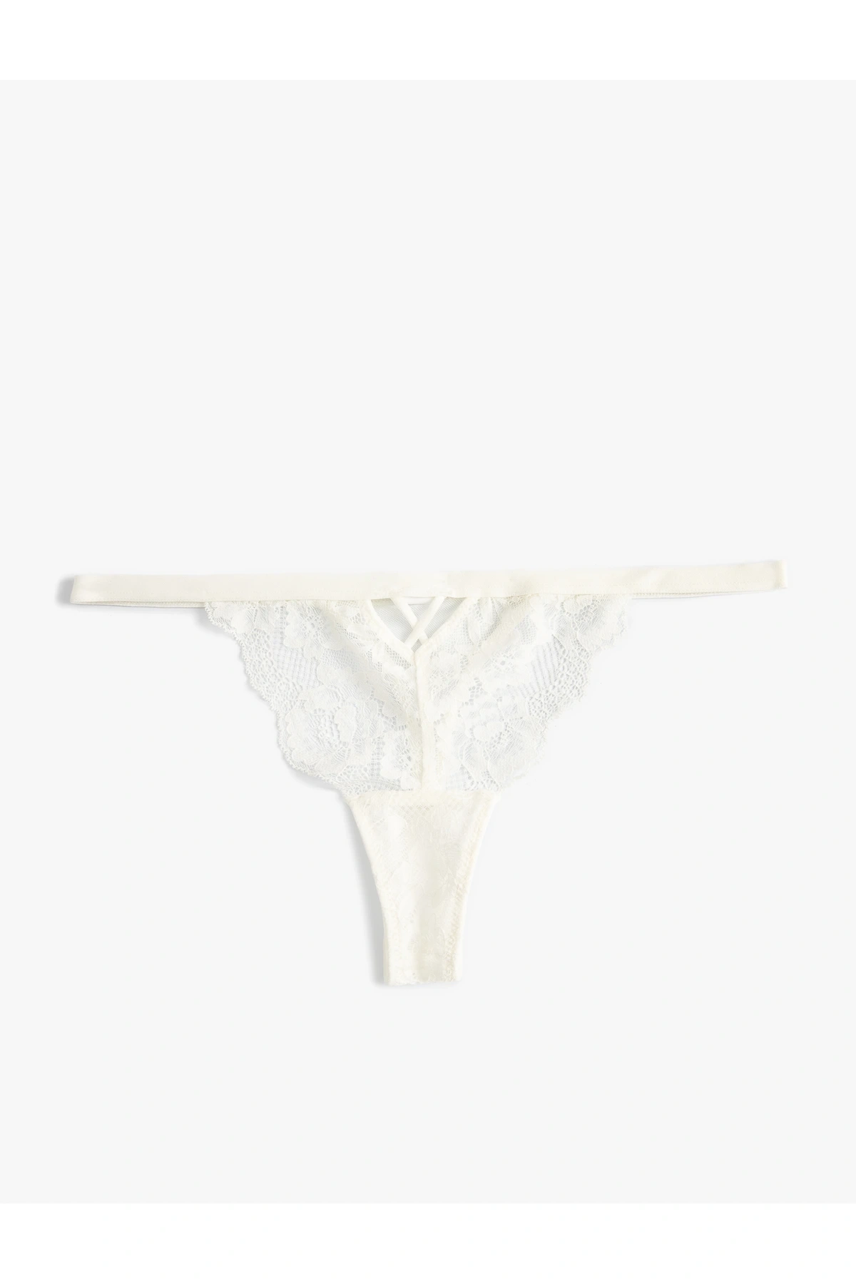 Dantelli Tül String Külot