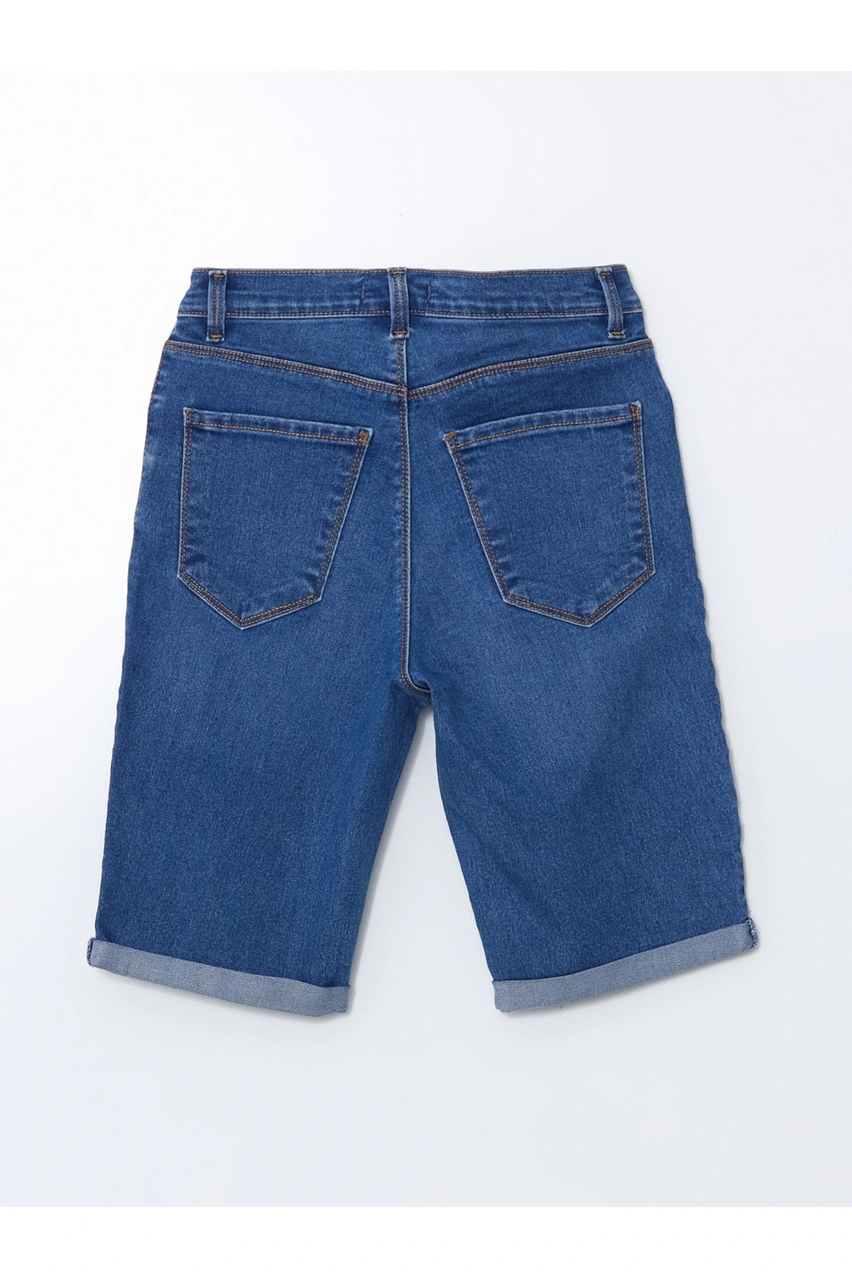 Dar Fit Kadın Jean Şort