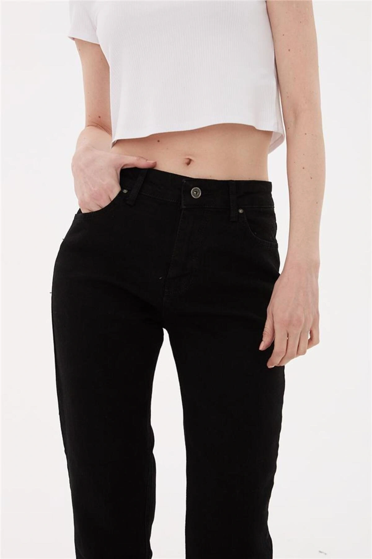 Denim Pantolon Siyah