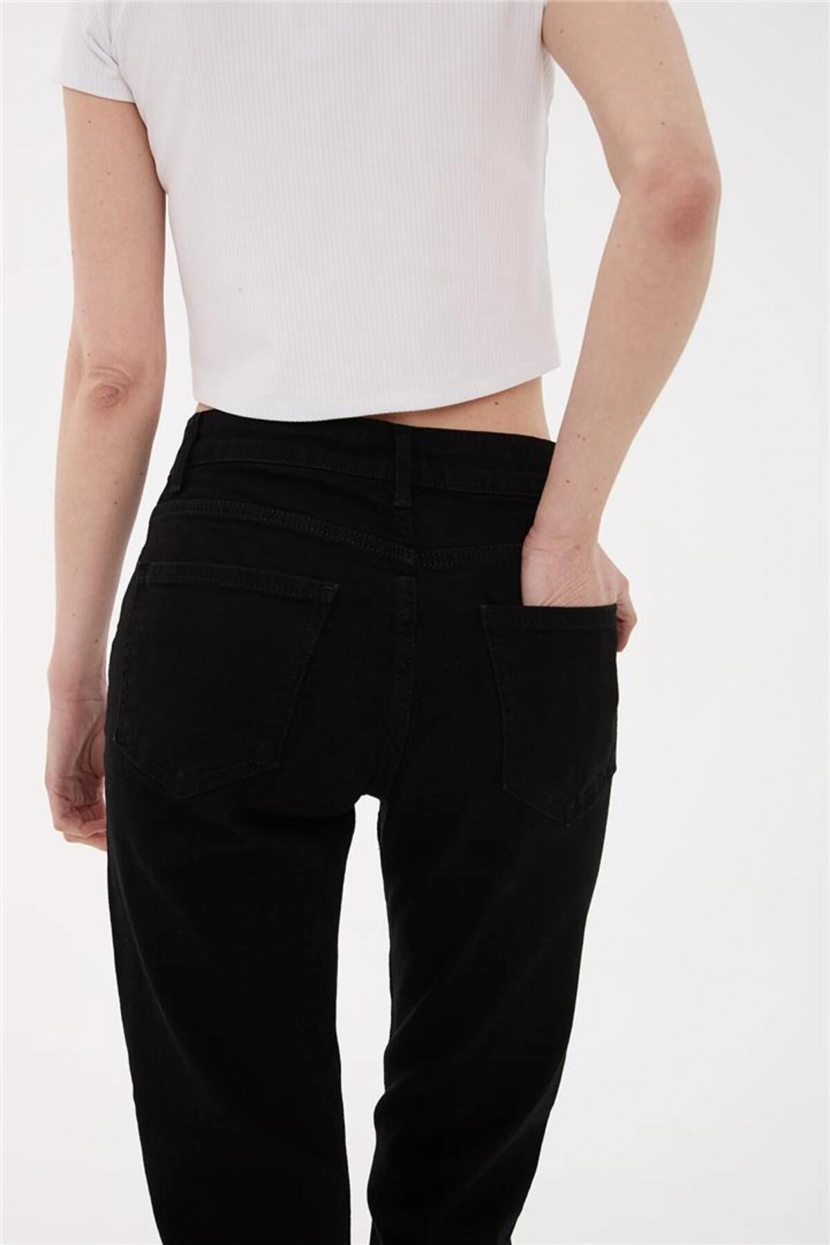 Denim Pantolon Siyah