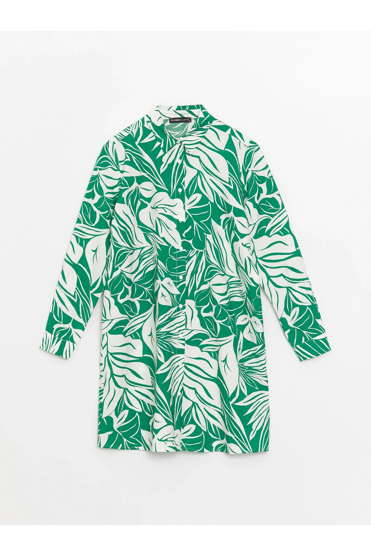 Desenli Kadın Gömlek Tunik