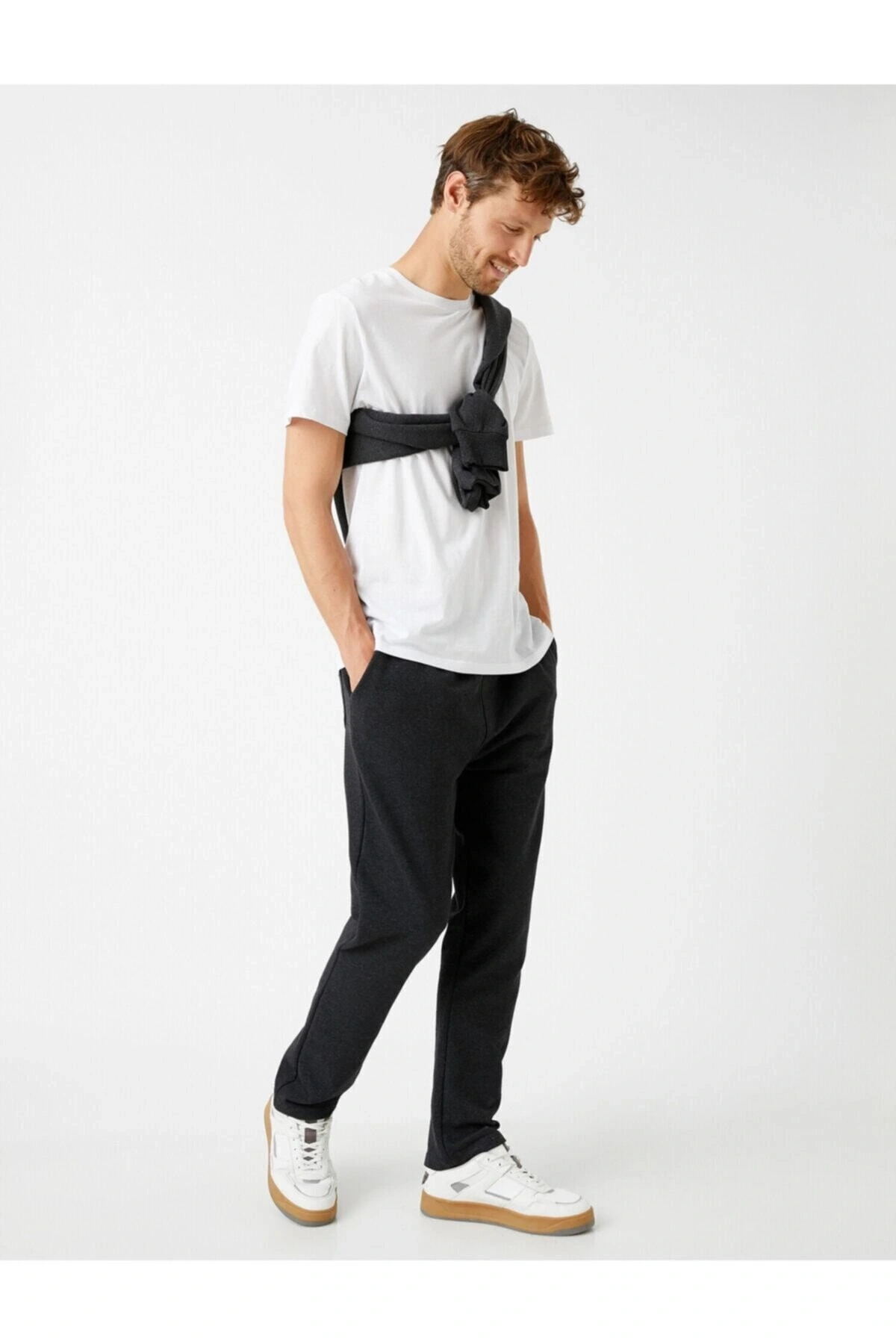 Erkek Cepli Esofman Altı Pamuklu
