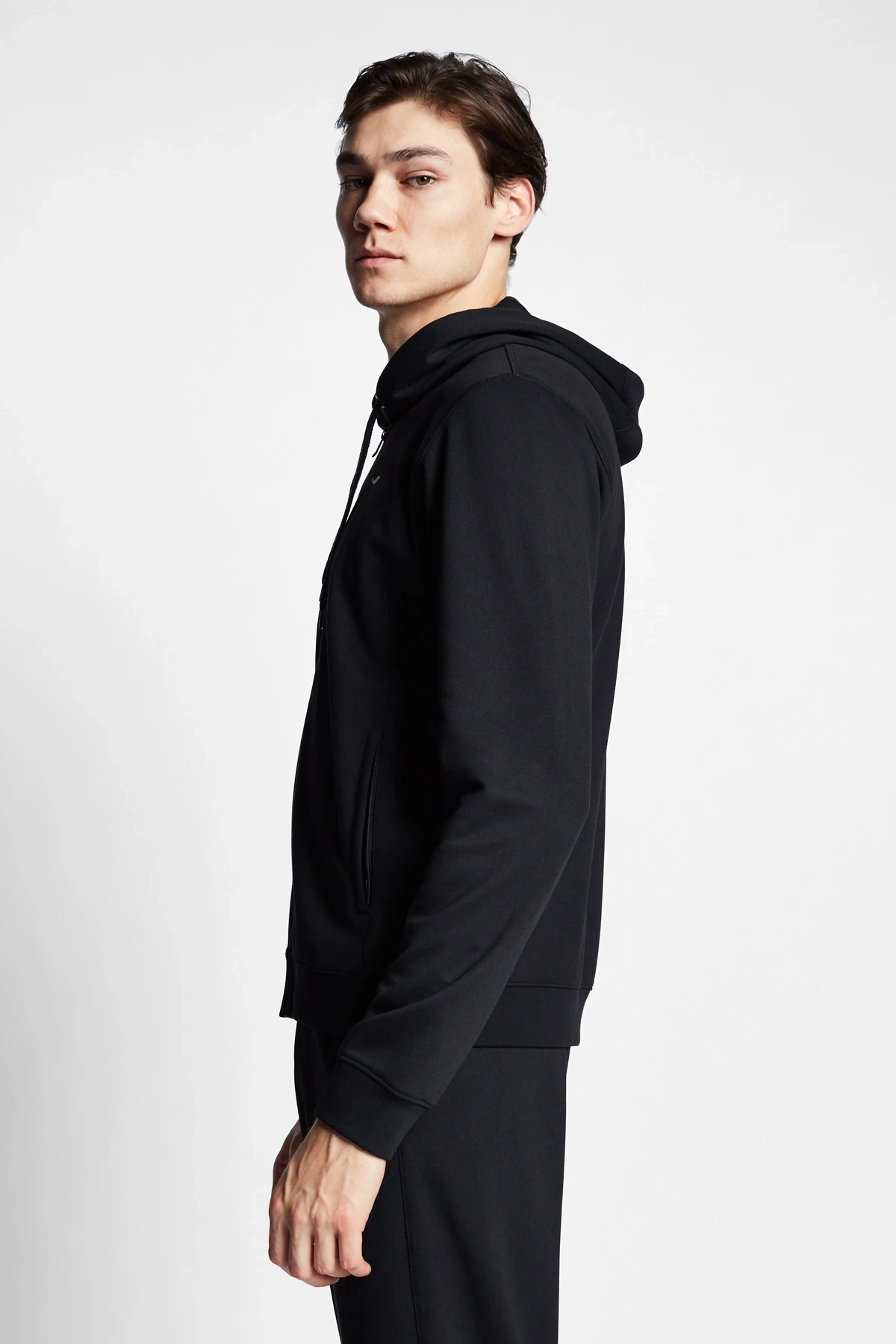 Erkek Fermuarlı Kapüşonlu Sweatshirt 23s-1241-23b