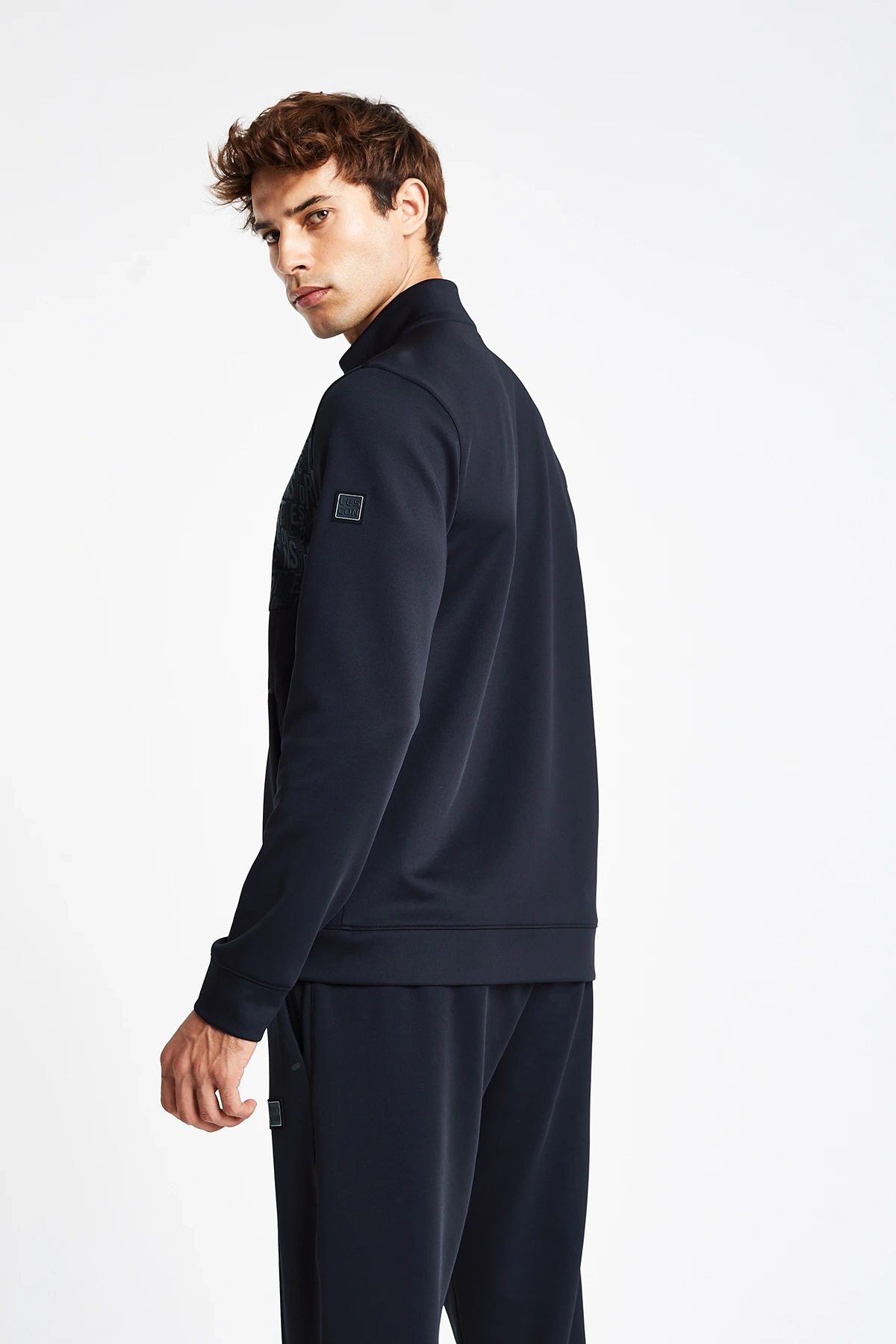 Erkek Fermuarlı Sweatshirt 24N-1135