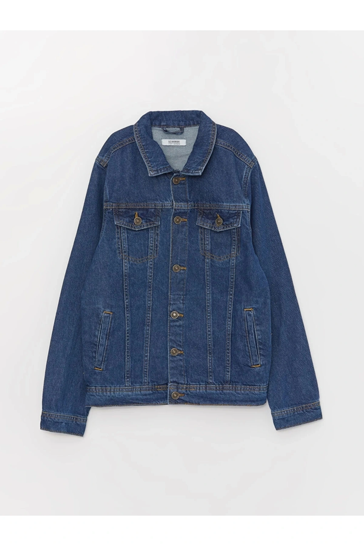 Gömlek Yaka Erkek Çocuk Jean Ceket