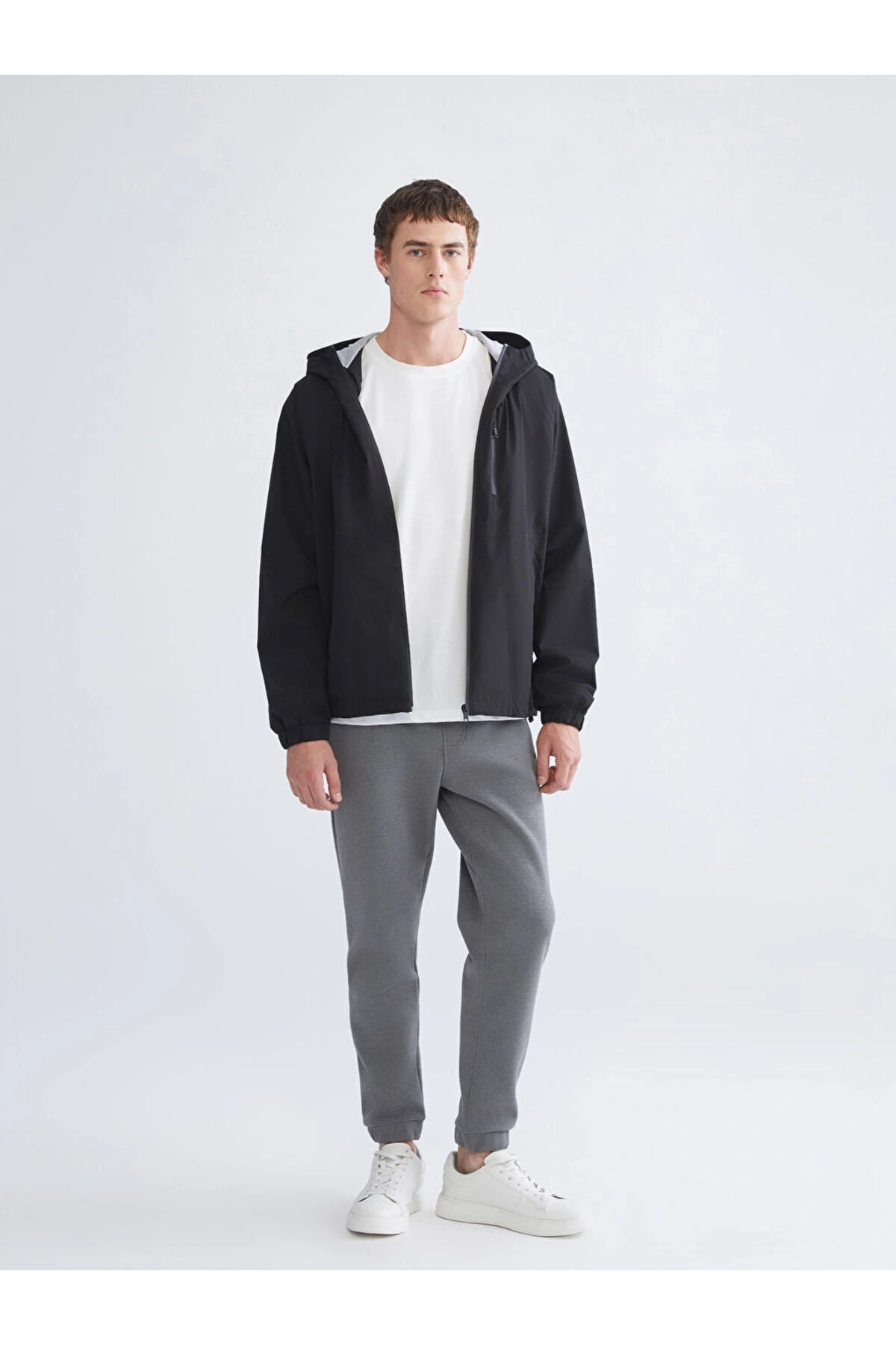 Gri Basic Erkek Jogger Eşofman Altı