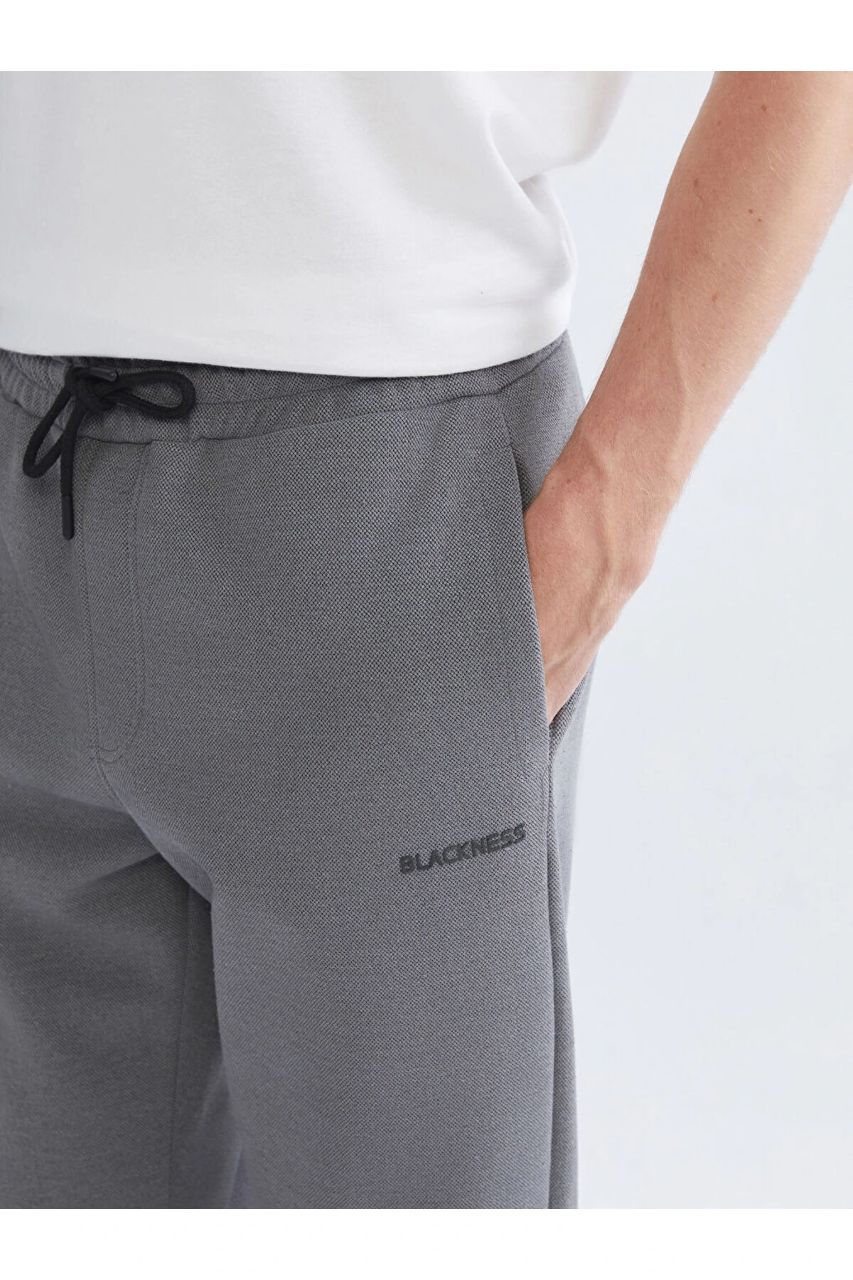 Gri Basic Erkek Jogger Eşofman Altı