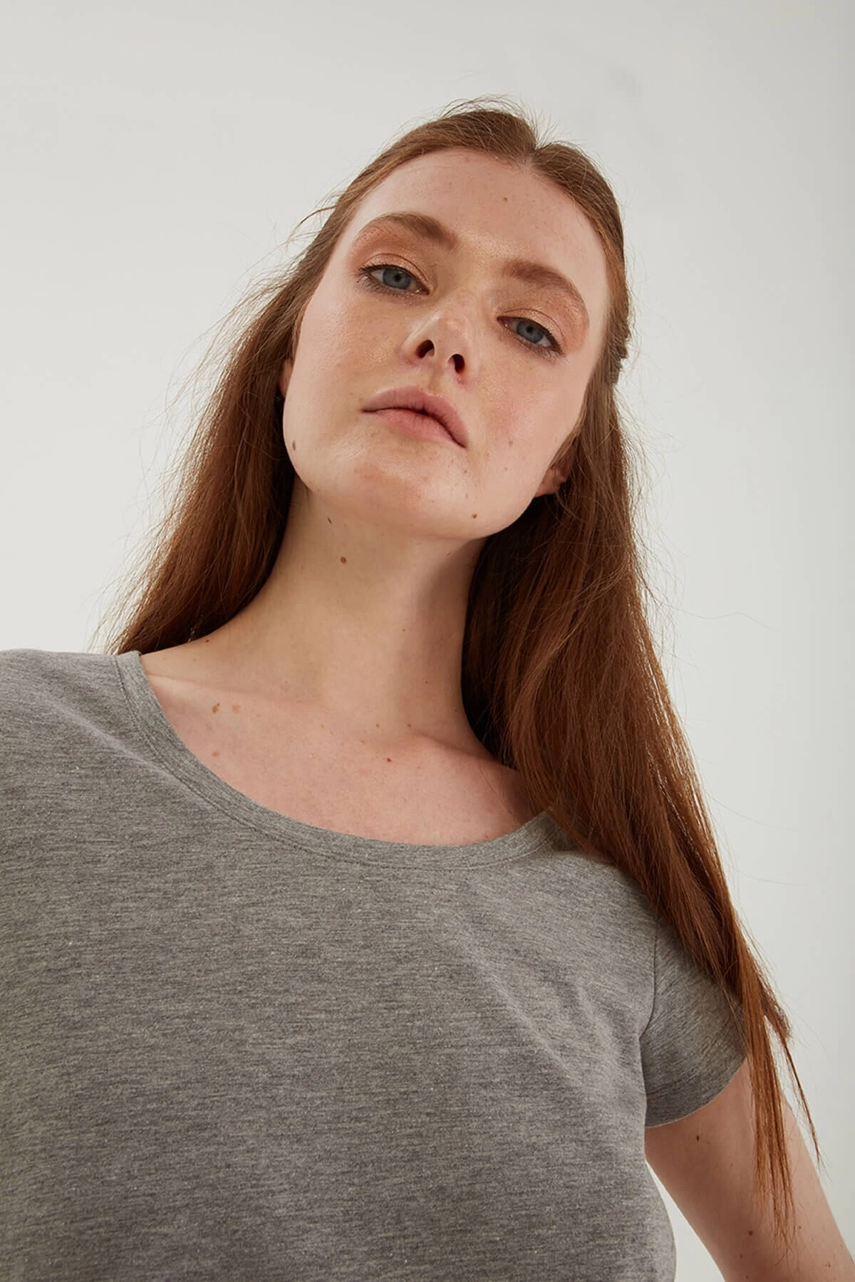 Havuz Yaka T-shirt Mint