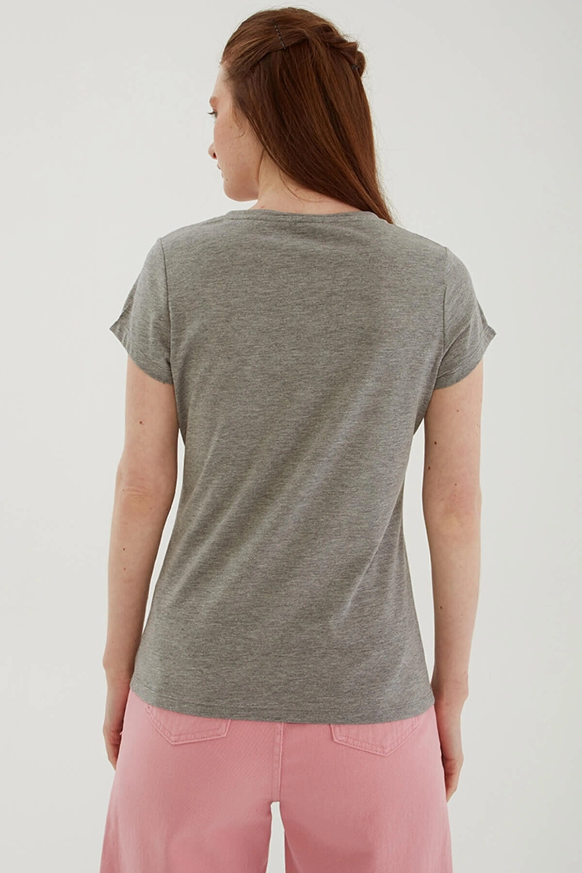 Havuz Yaka T-shirt Mint