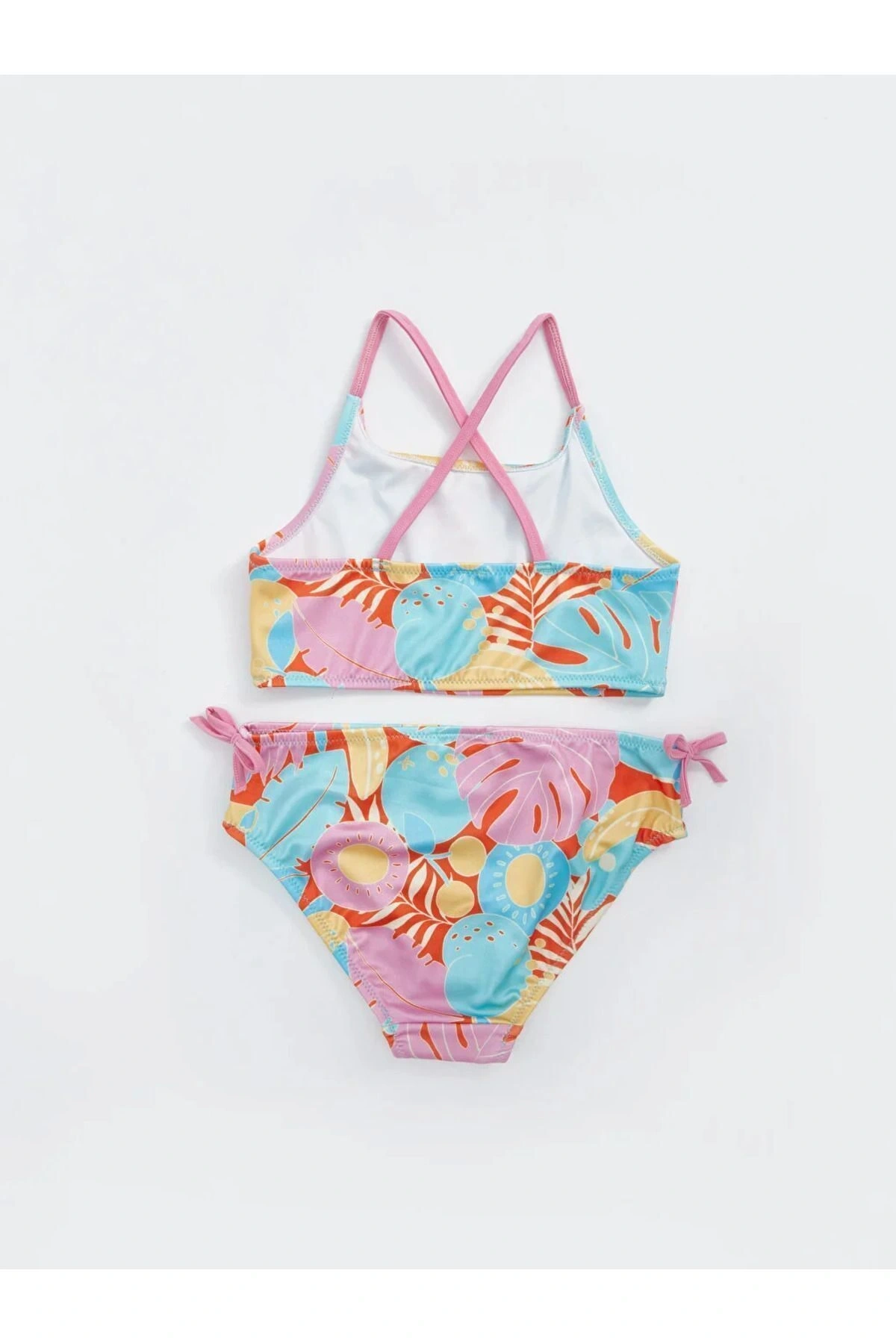 Hızlı Kuruyan Baskılı Kız Çocuk Bikini