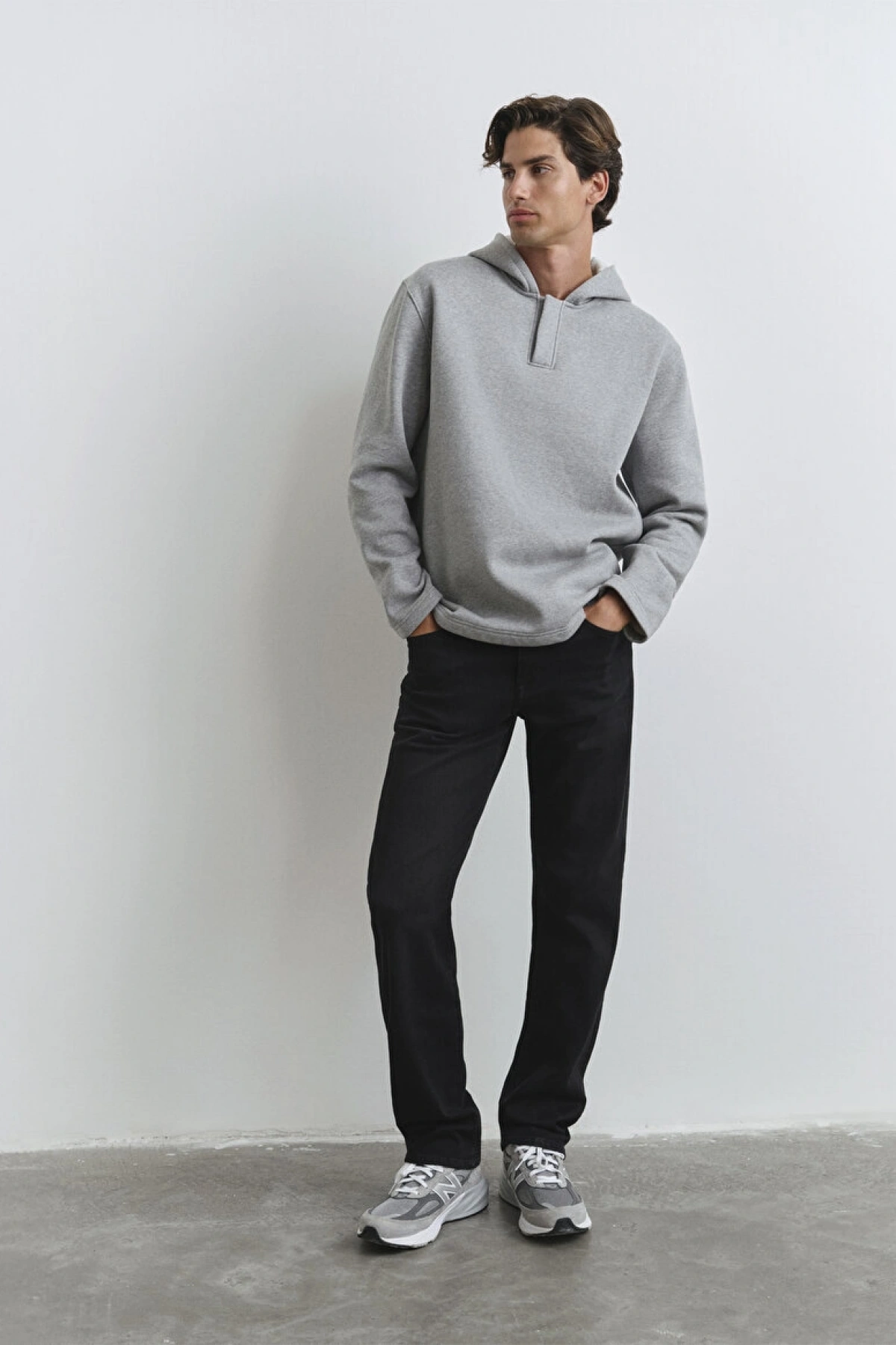 Hunter Lux Black Koyu Antrasit Smoke Jean Pantolon