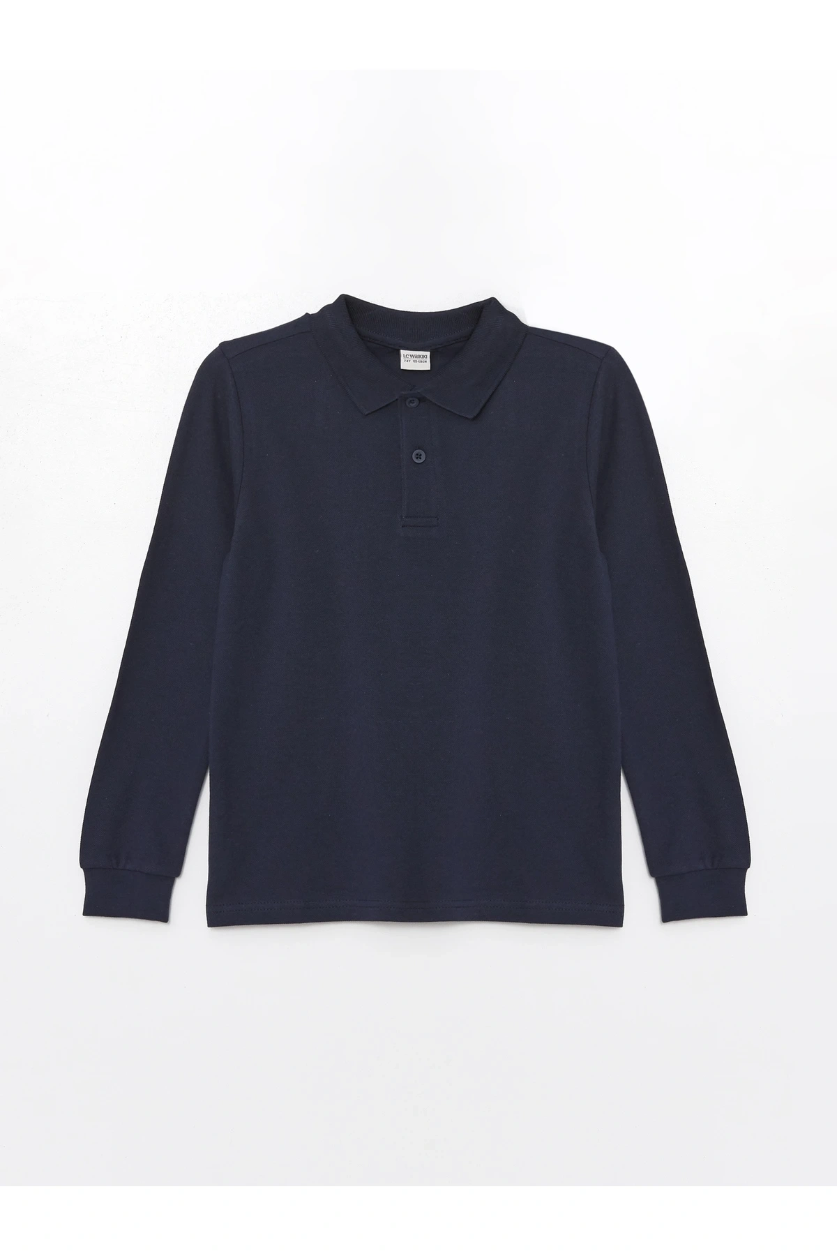 LCW Kids Lacivert Polo Yaka Erkek Çocuk Tişört