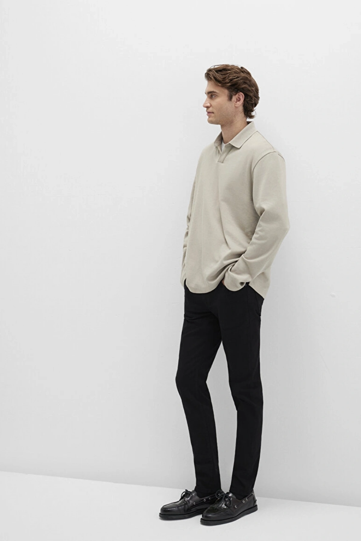 James Siyah Comfort Jean Pantolon