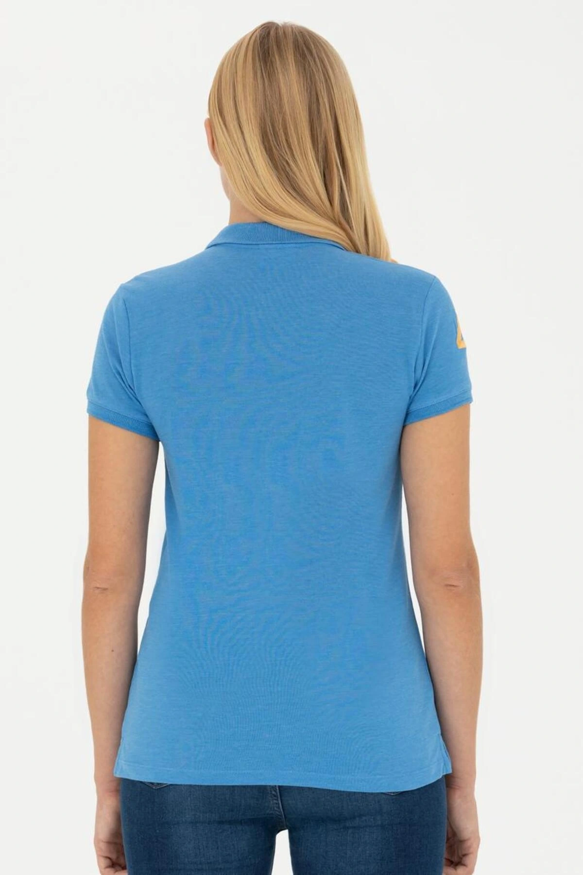 Kadın  Basic Polo Yaka Tişört