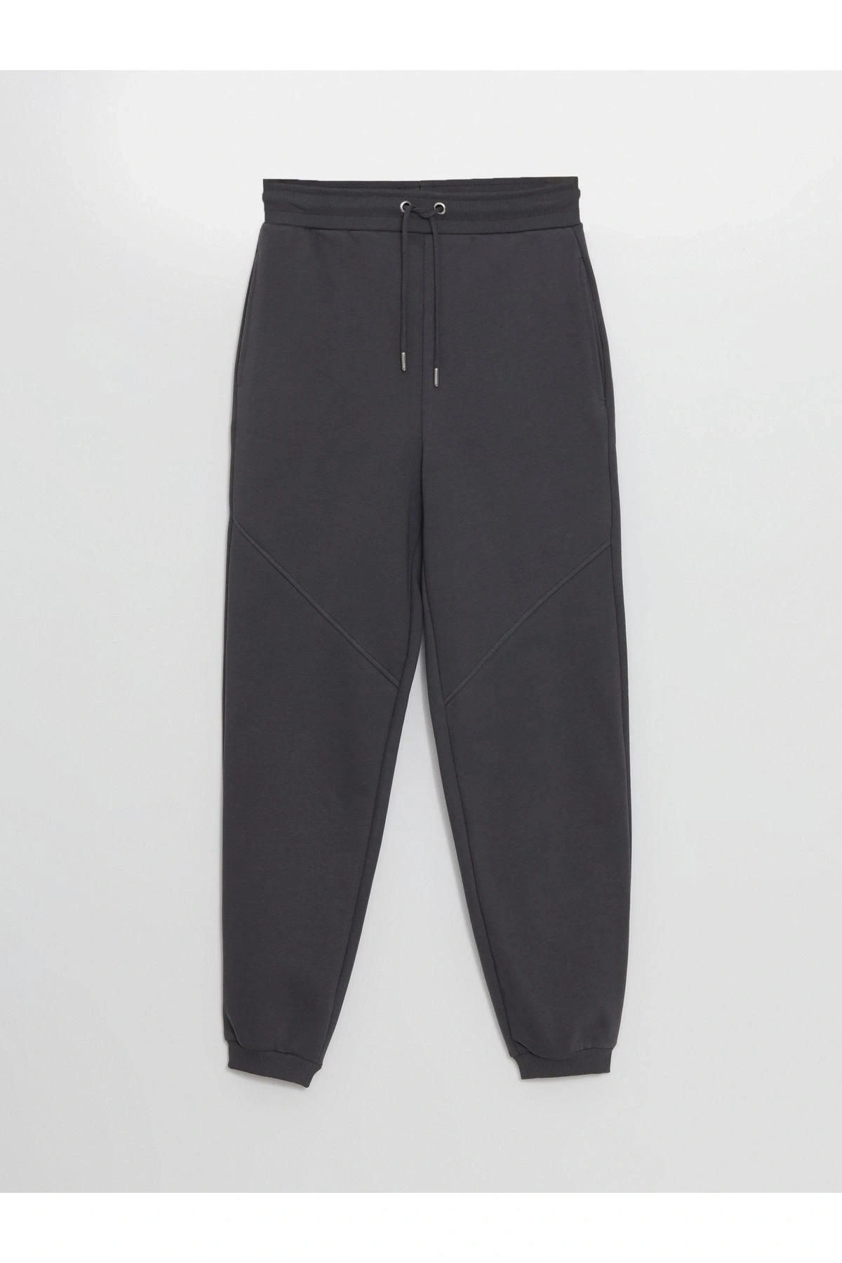Kadın Beli Lastikli Düz Jogger Eşofman Altı