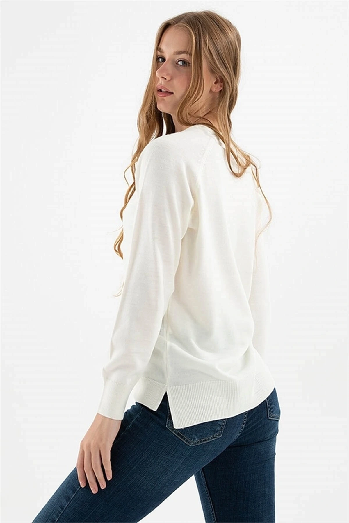 Kadın Bisiklet Yaka Tunik