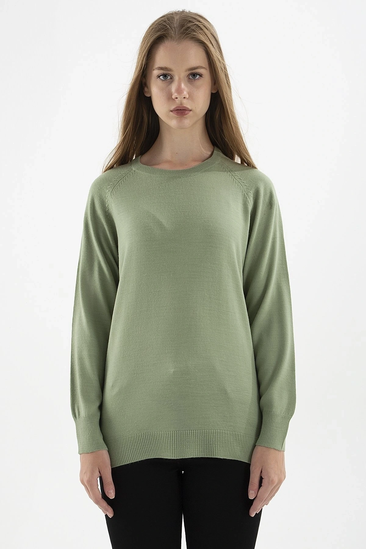 Kadın Bisiklet Yaka Tunik