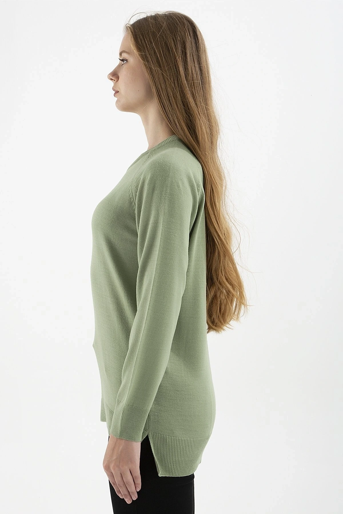 Kadın Bisiklet Yaka Tunik