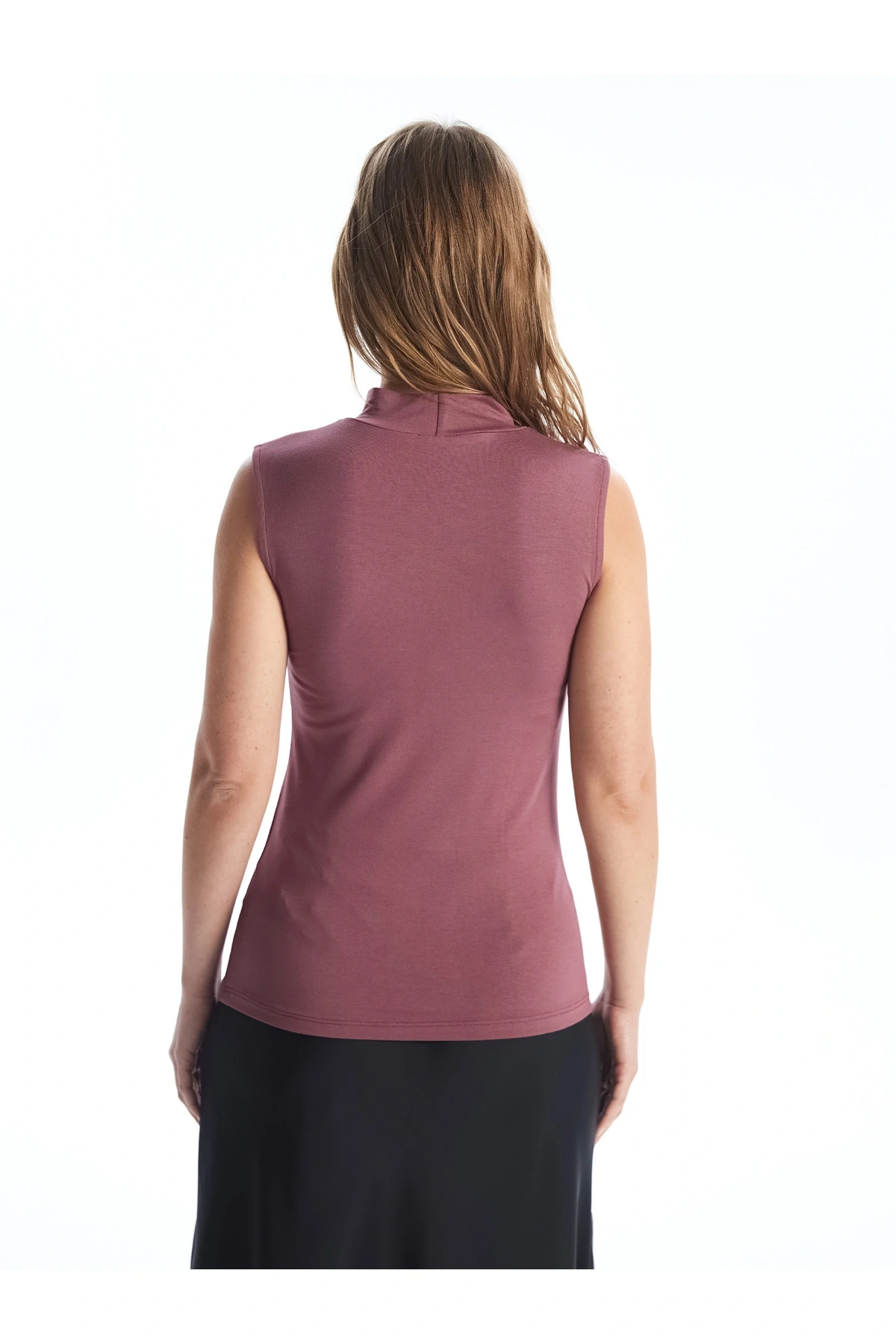 Kadın Dik Yaka Düz Atlet