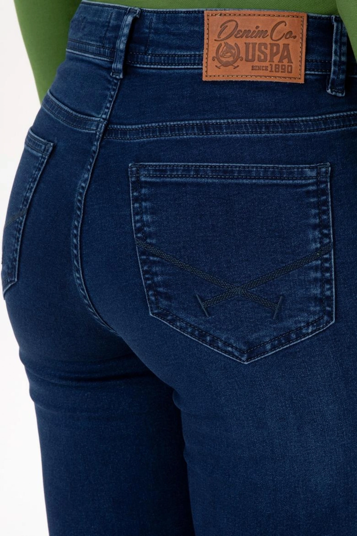 Kadın Koyu Mavi Toohpick Fit Jean Pantolon