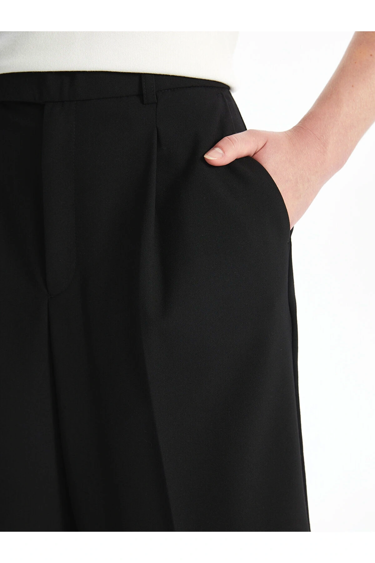 Kadın Loose Fit Düz Şort