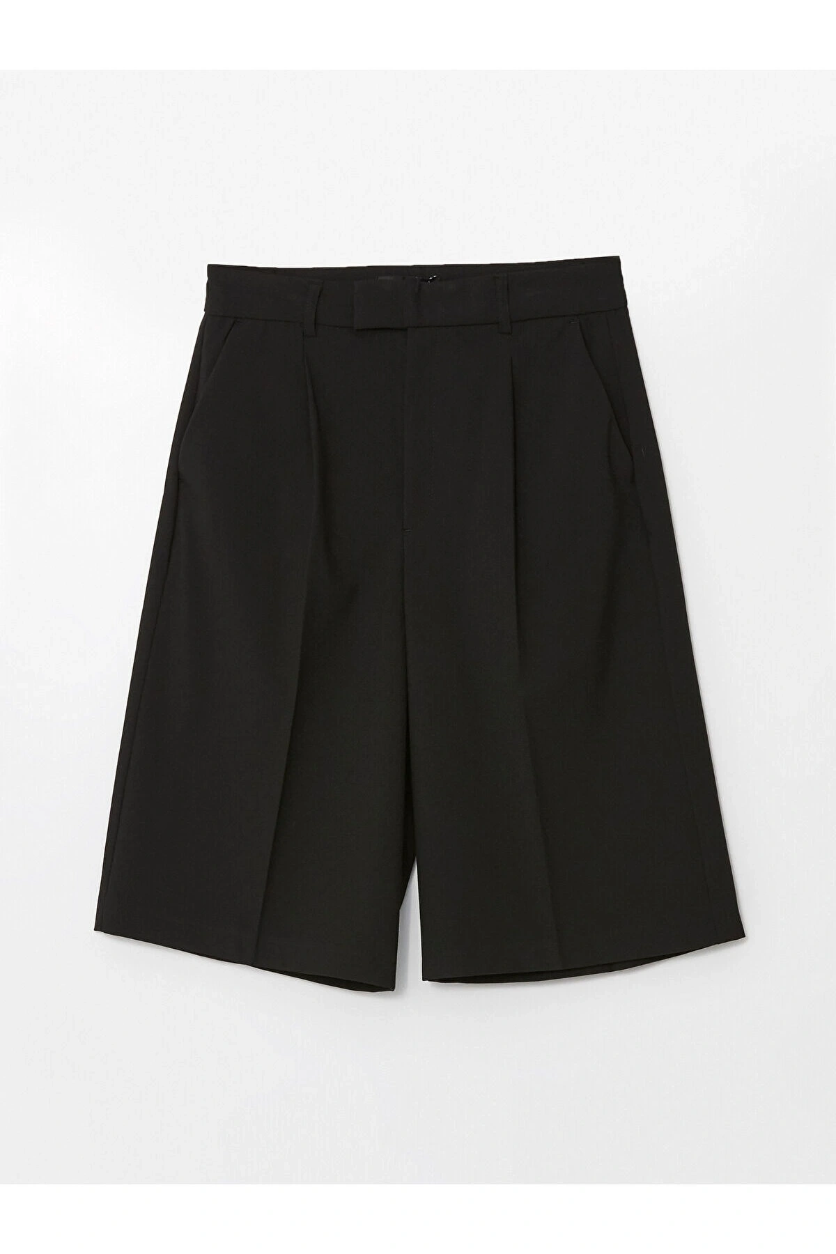 Kadın Loose Fit Düz Şort