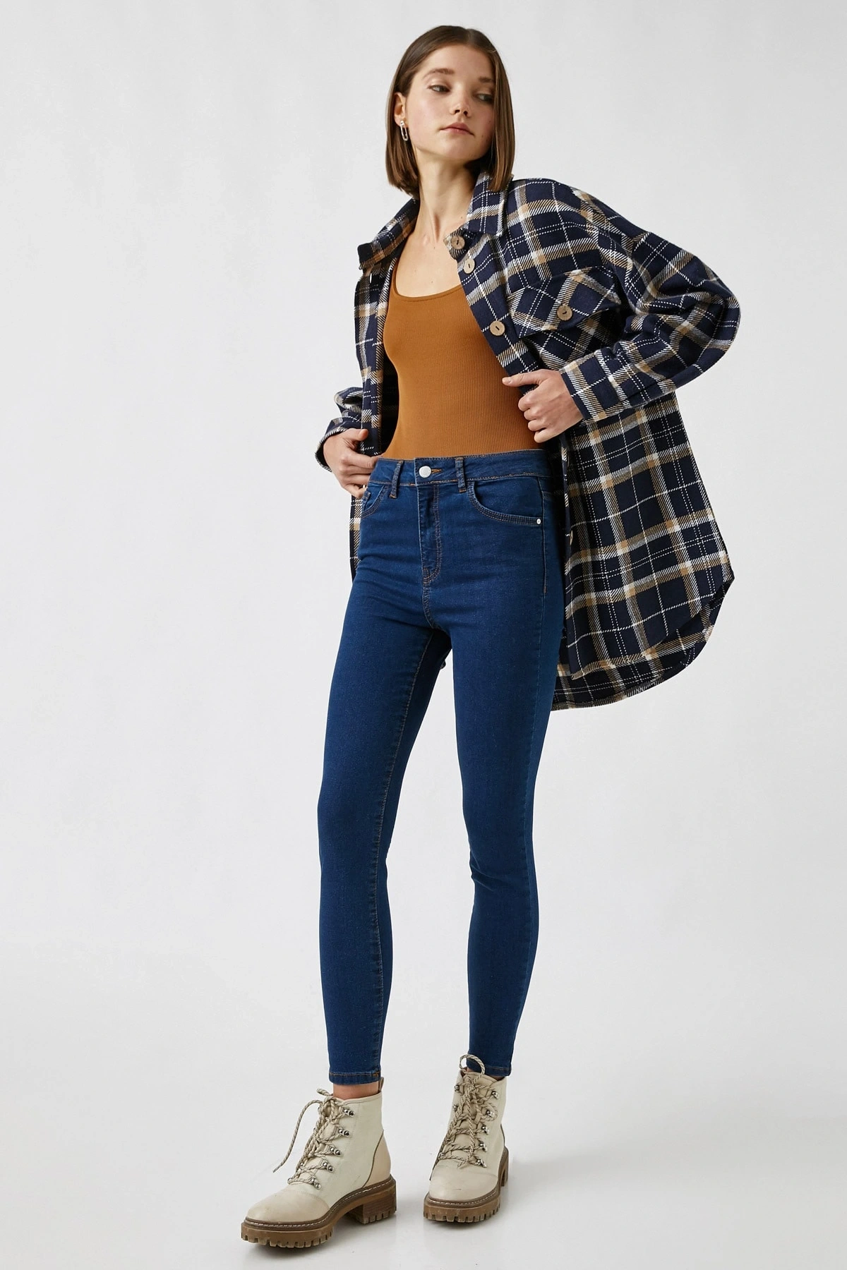 Kadın Orta İndigo Jeans 2KAK47600DD