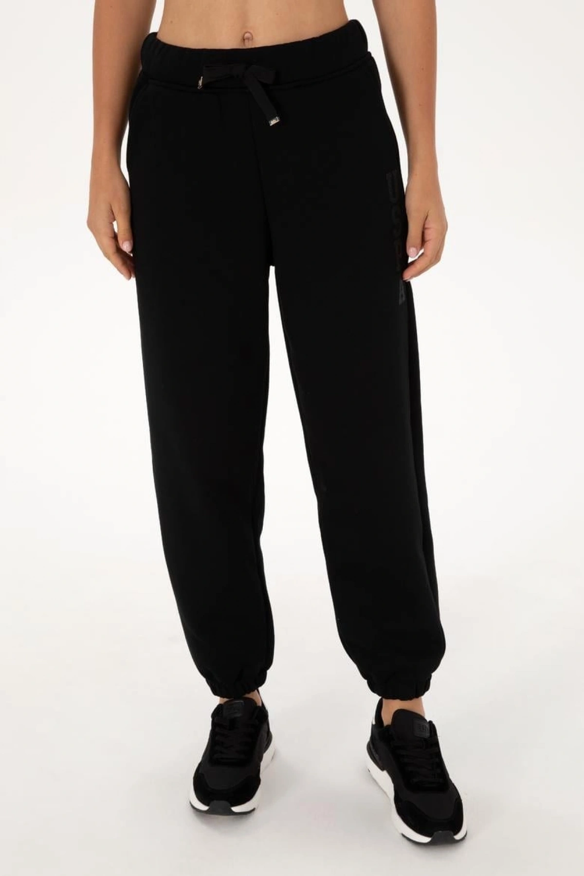 Kadın Siyah Jogger Eşofman Altı