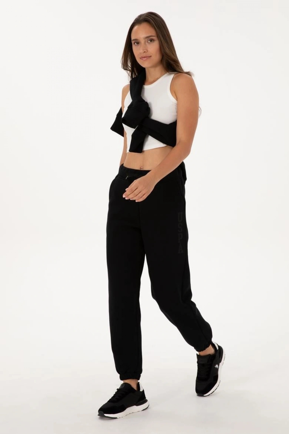 Kadın Siyah Jogger Eşofman Altı