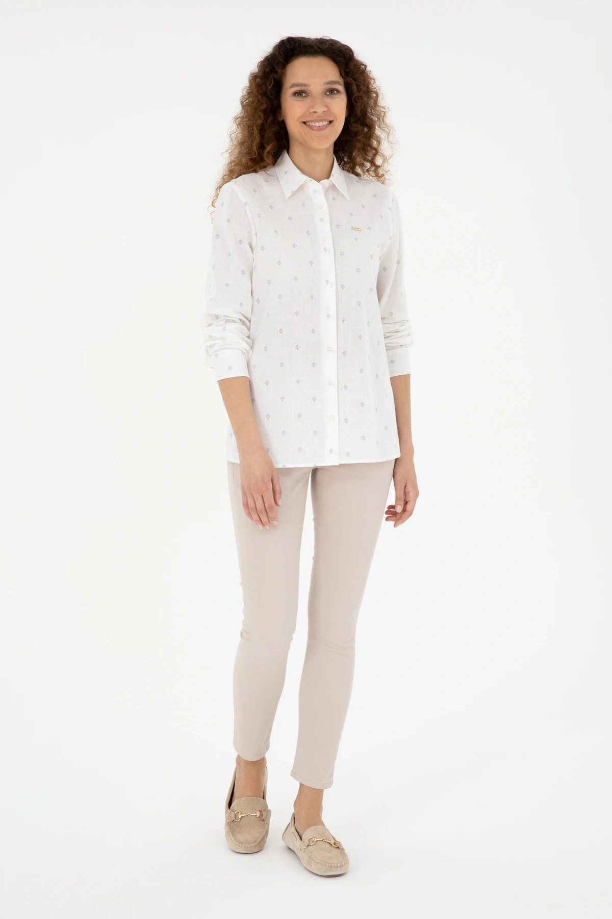 Kadın Uzun Kollu Gömlek 1823615