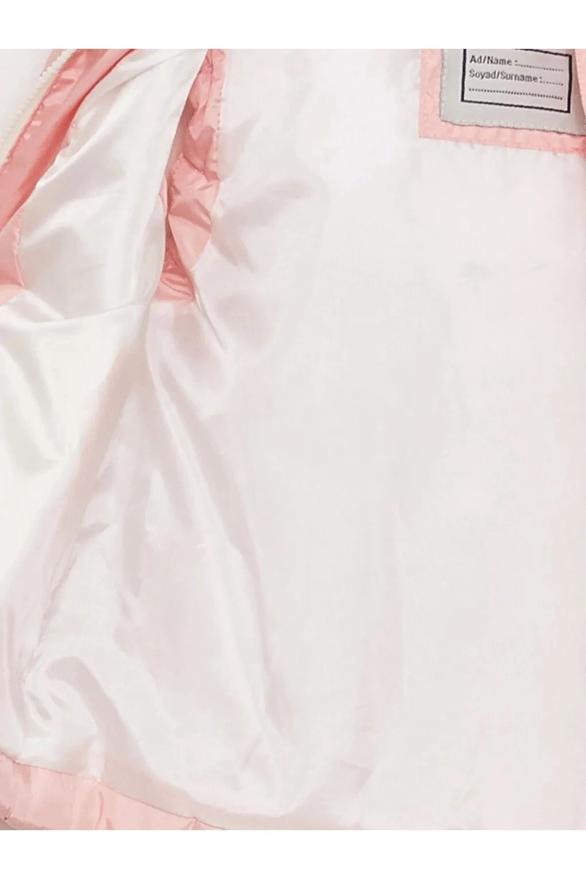 LCW Kids Pembe Kapüşonlu Basic Kız Çocuk Şişme Yelek