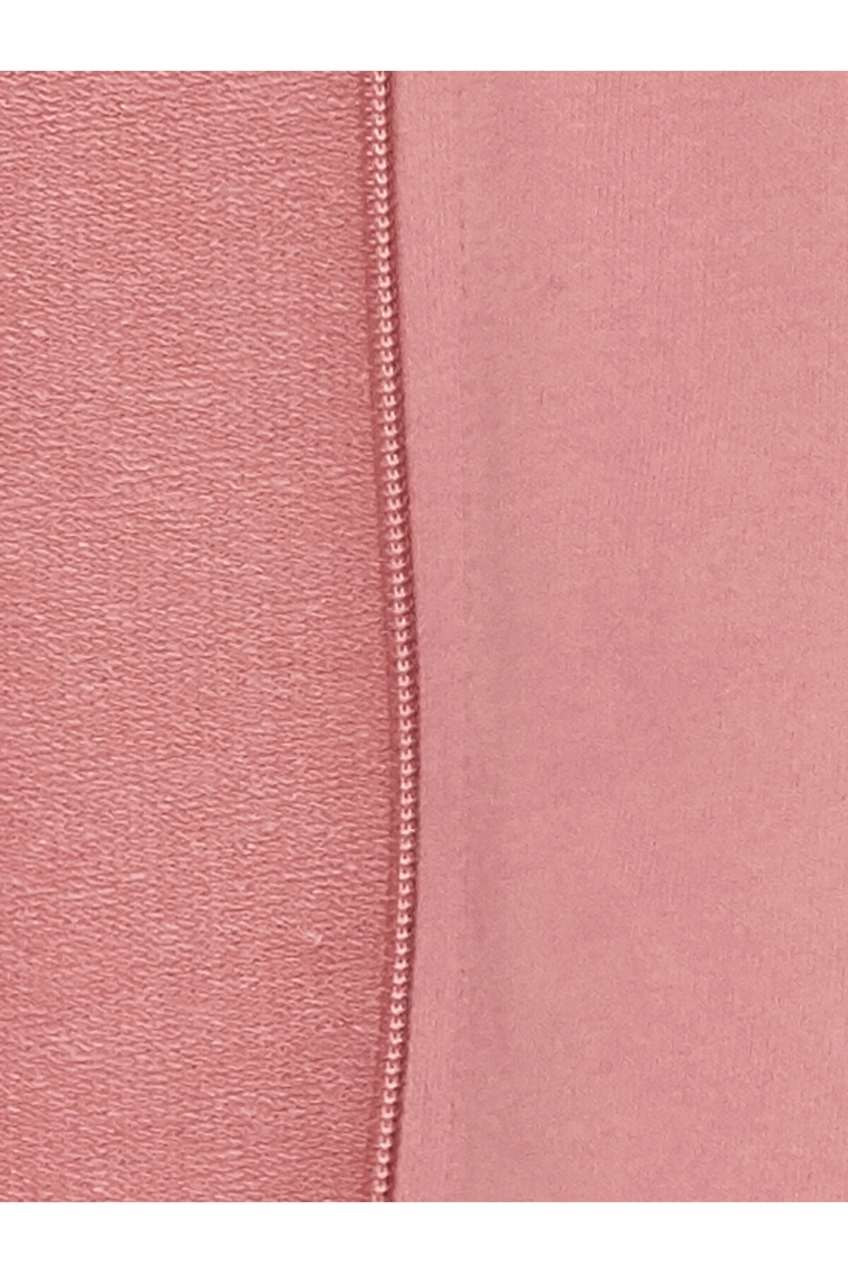 Kapüşonlu Basic Uzun Kollu Kız Çocuk Fermuarlı Sweatshirt