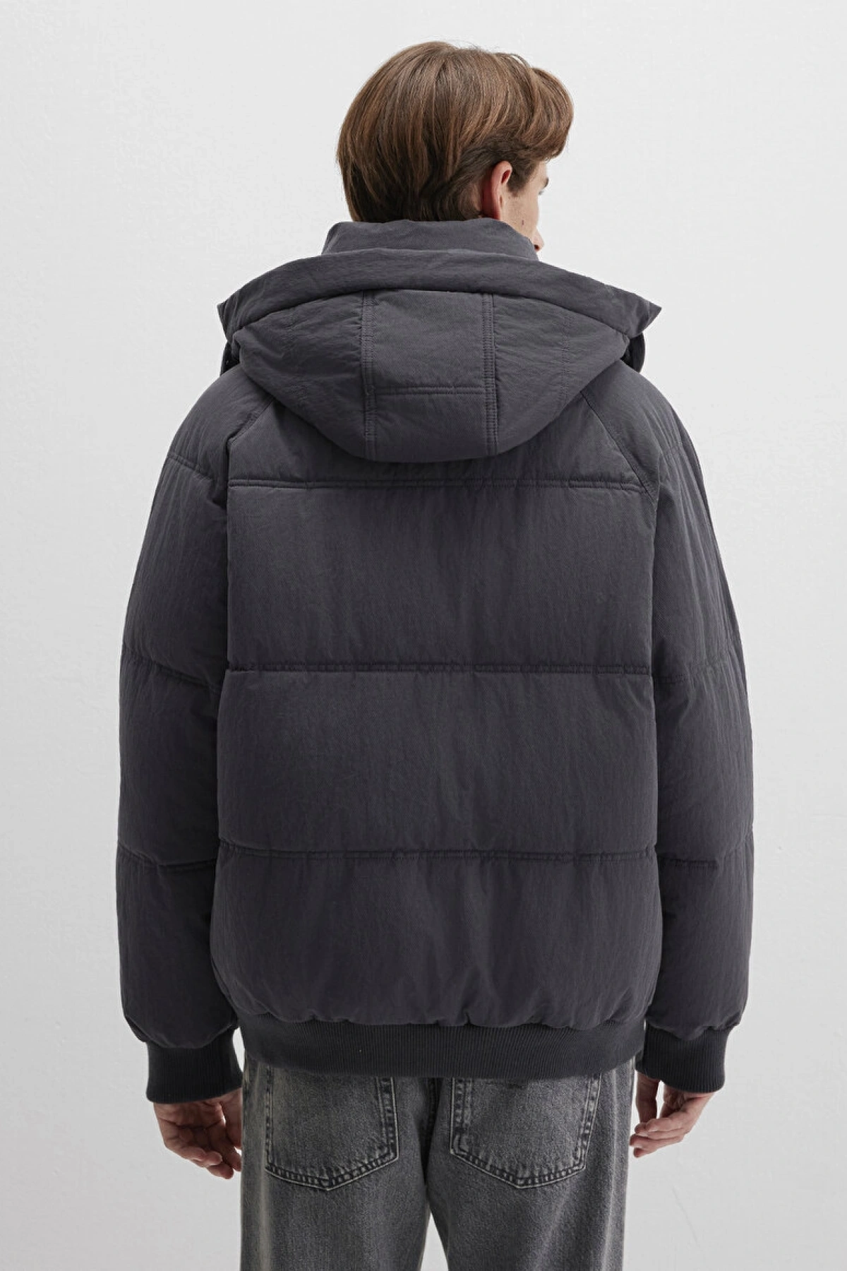 KAPÜŞONLU CEKET Charcoal Art