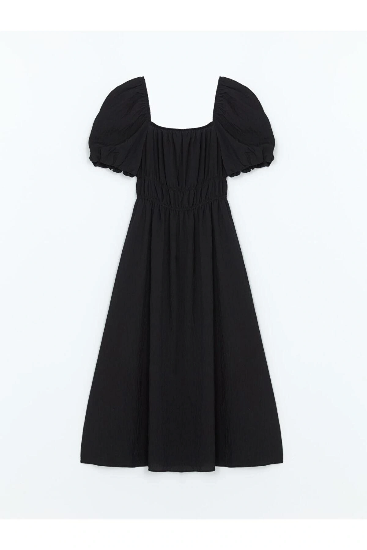 Kare Yaka Kadın Elbise (S5)